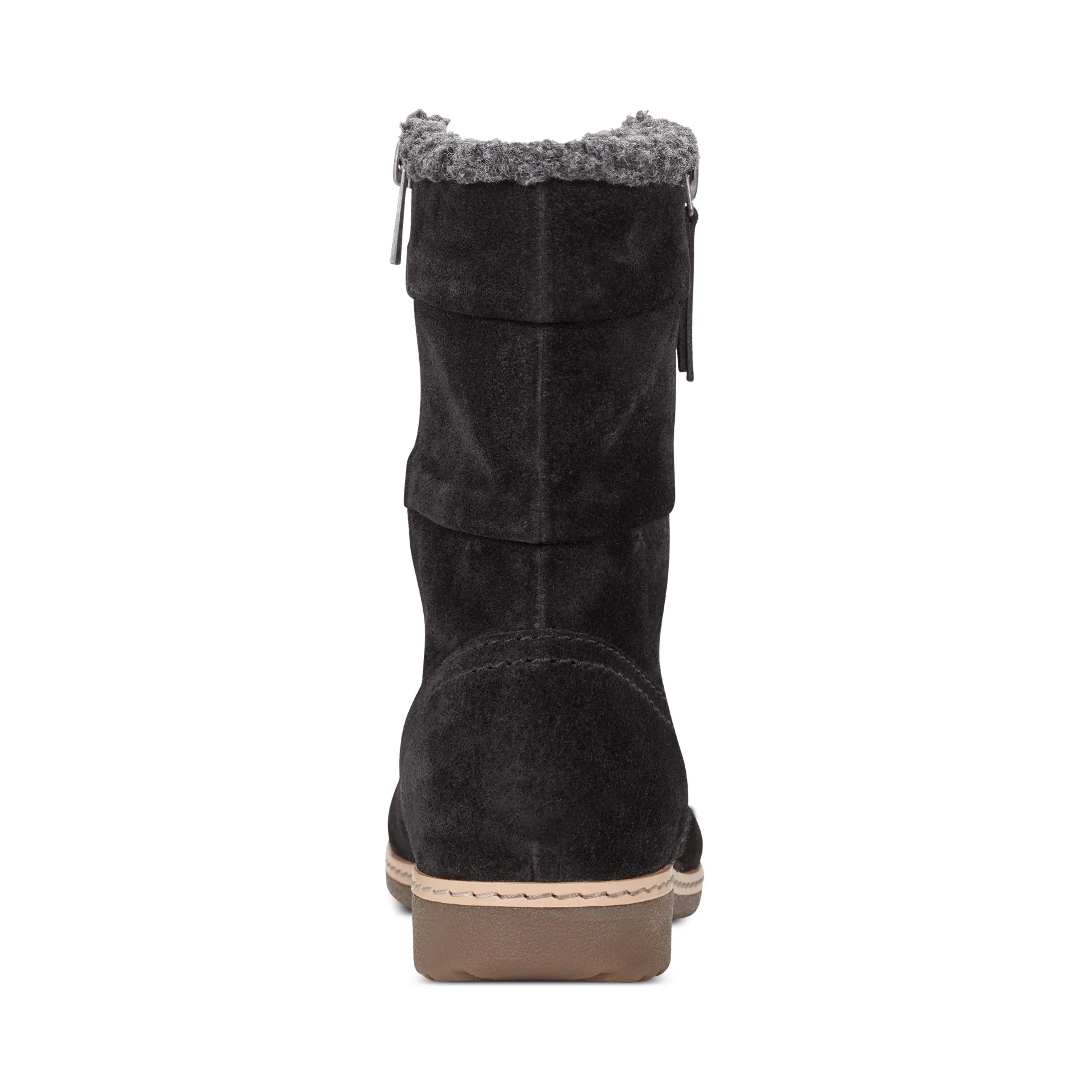 Seamless Comfort Daily Walks Grippy Outsole Weather Resistant User Hyland Water Repellent Round Toe Flat Casual Booties