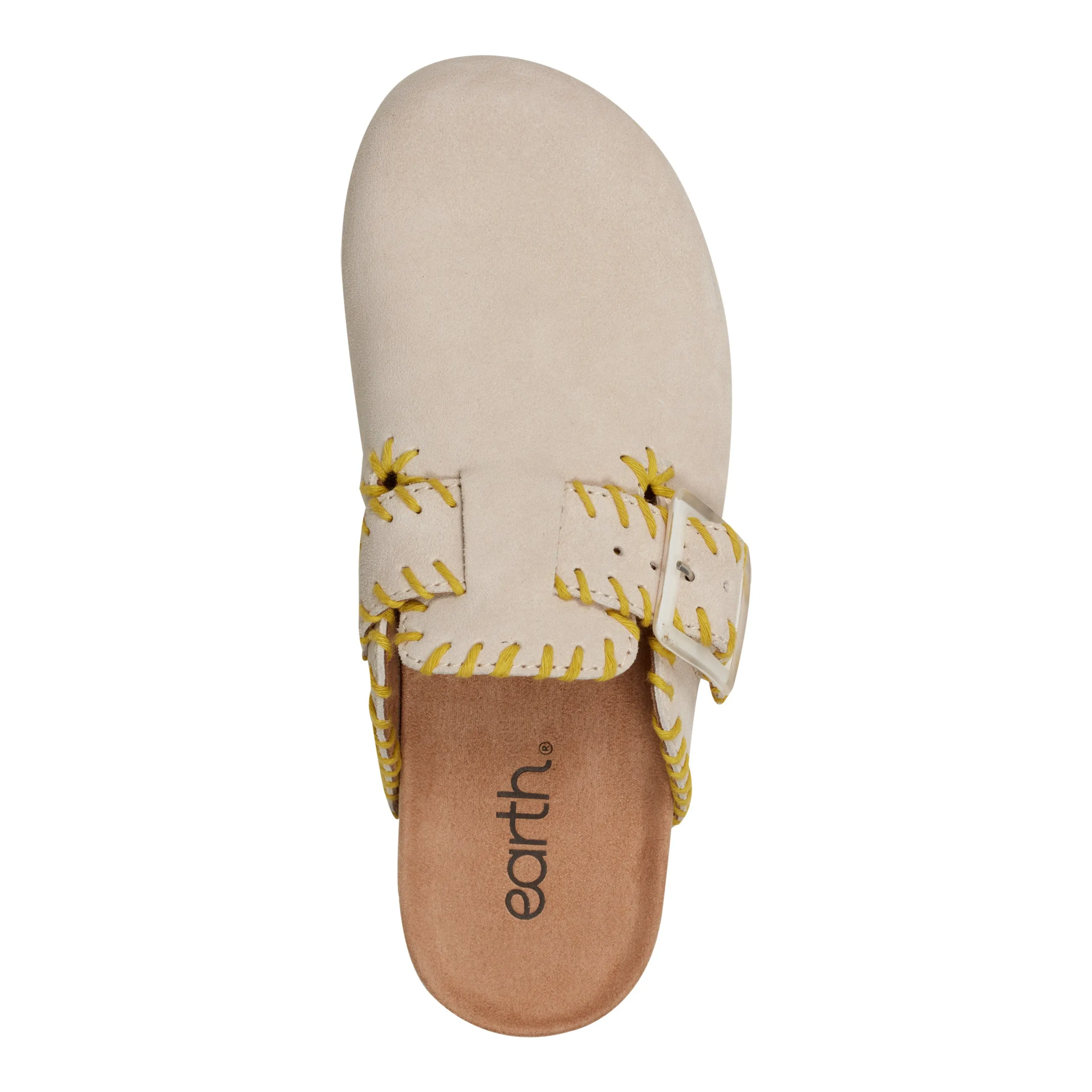 Gena Round Toe Slip-on Flat Casual Clogs Versatile Wear Soft Lane