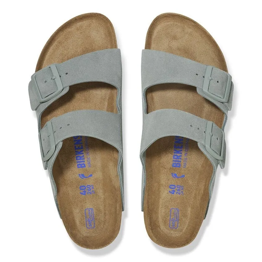 Trendy Edge Style Arizona | Soft Footbed | Suede | Pure Sage