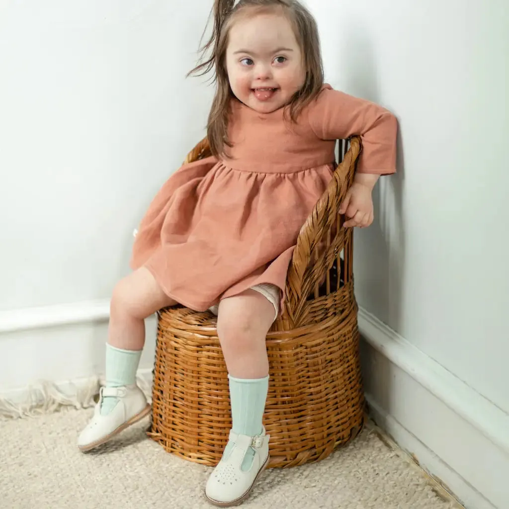 Ocean Walk Best Seller Greta T-Strap - Fog