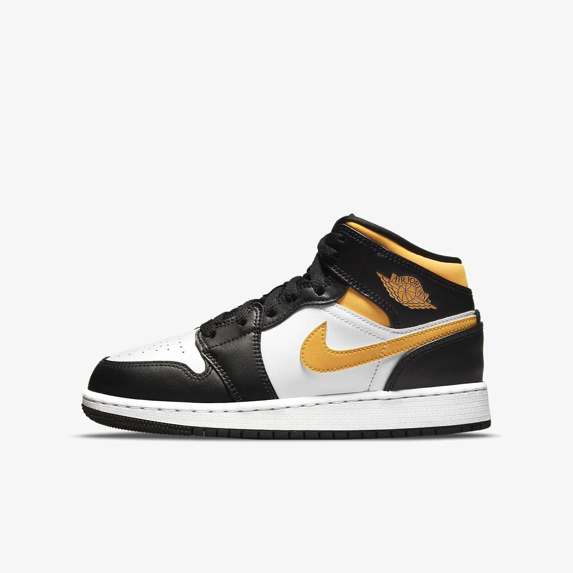 No Slip Long distance (GS) Air Jordan 1 Mid 'Pollen' (2021) 554725-177