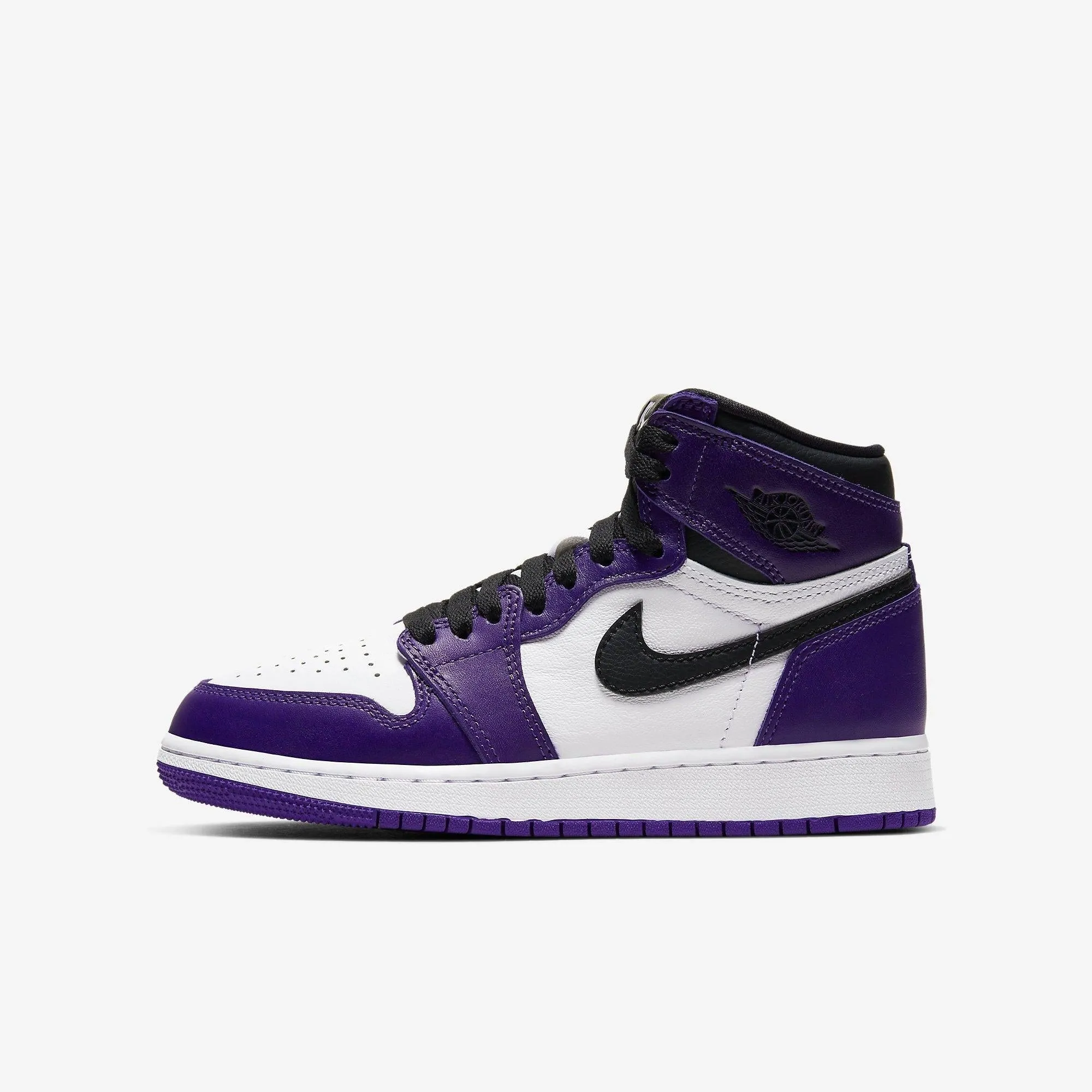 Hyperbolic Lasting Daily Look (GS) Air Jordan 1 Retro High OG 'Court Purple 2.0' (2020) 575441-500