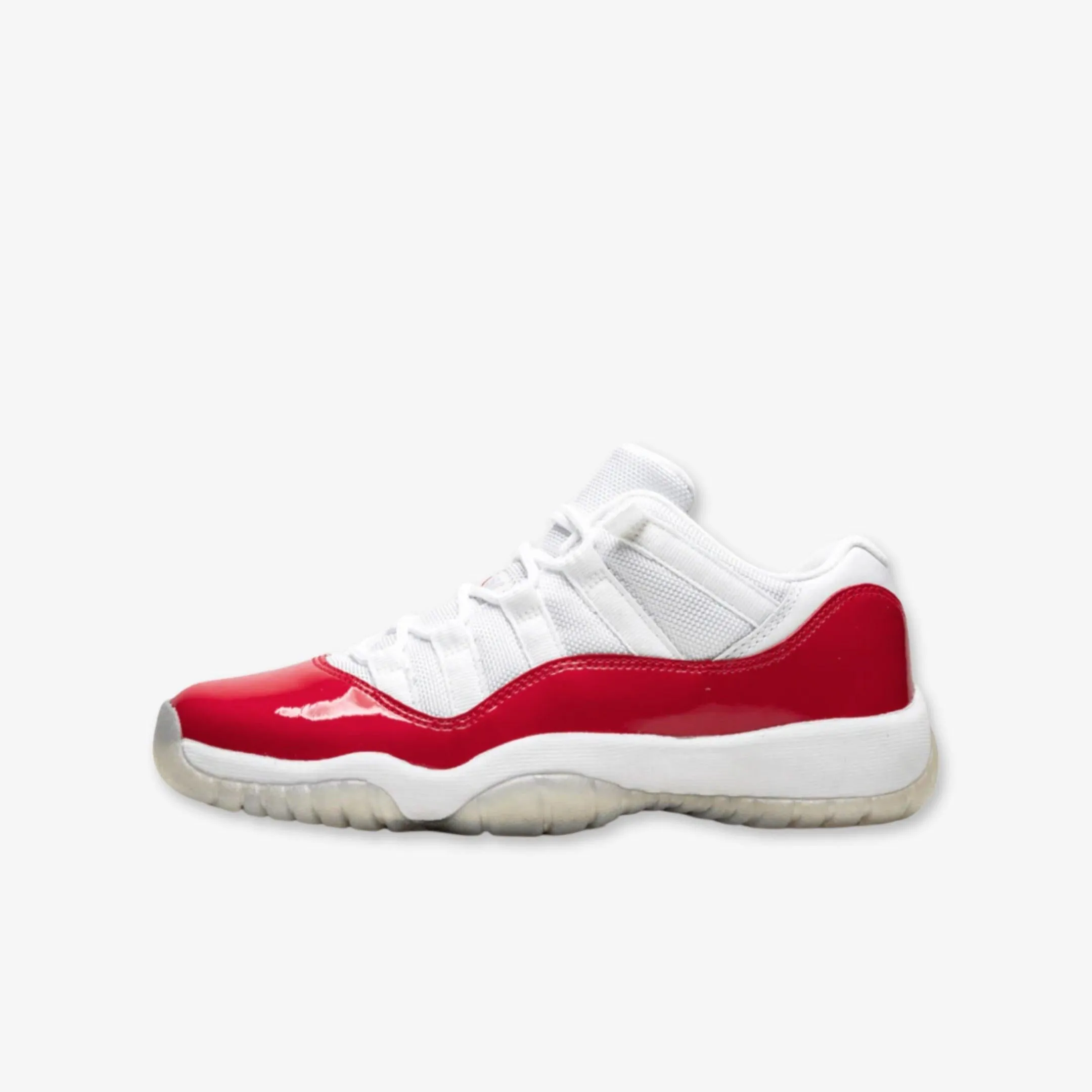 (GS) Air Jordan 11 Retro Low 'Cherry' (2016) 528896-102 Foot Freedom Breathable Ventilation