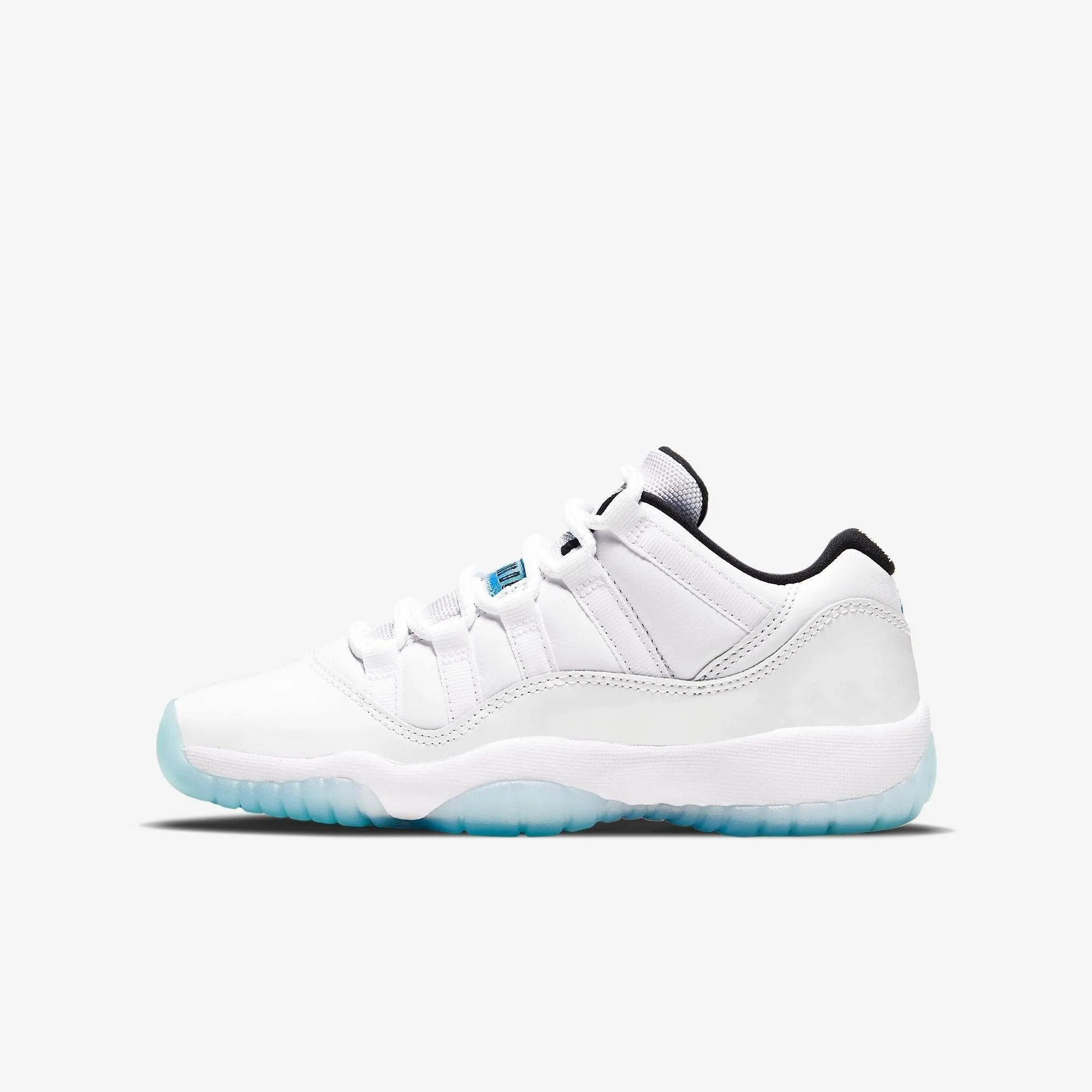 Eco Friendly Fabric (GS) Air Jordan 11 Retro Low 'Legend Blue / Columbia' (2021) 528896-117