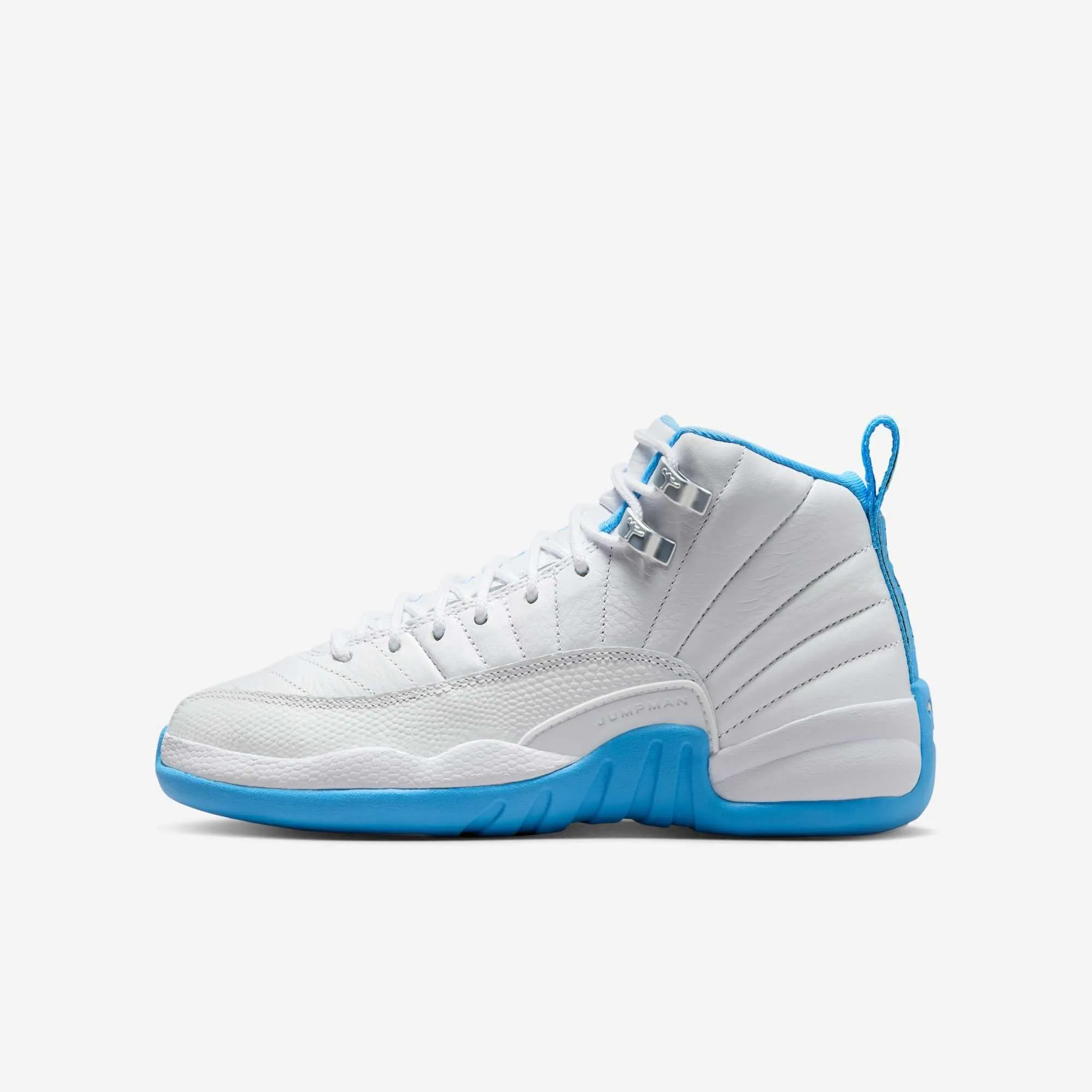 (GS) Air Jordan 12 Retro 'Melo / UNC University Blue' (2025) 153265-112 Comfort Style Cloud Comfort