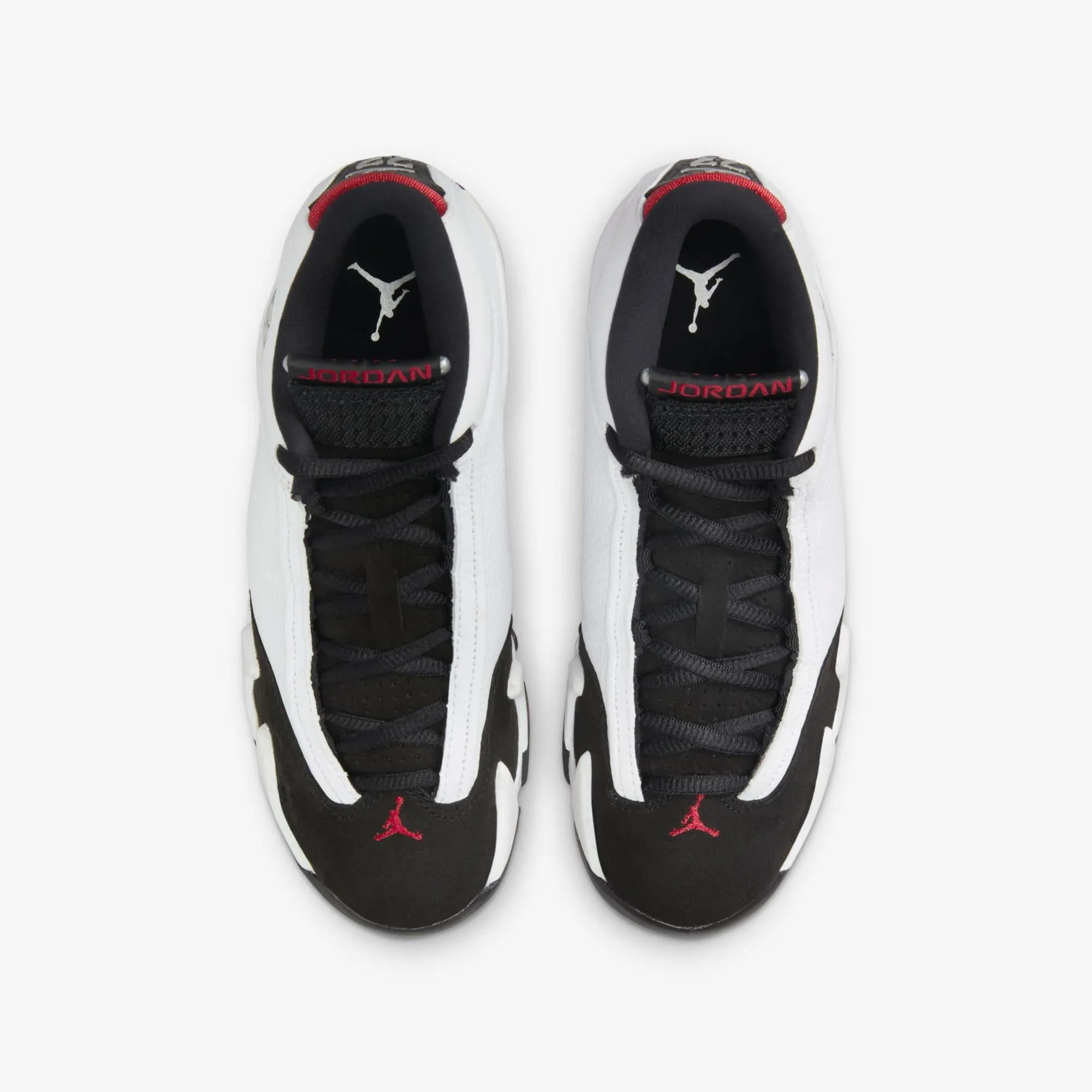 Sneaker Brands Dual Layer (GS) Air Jordan 14 Retro 'Black Toe' (2024) 487524-160 Performance Move