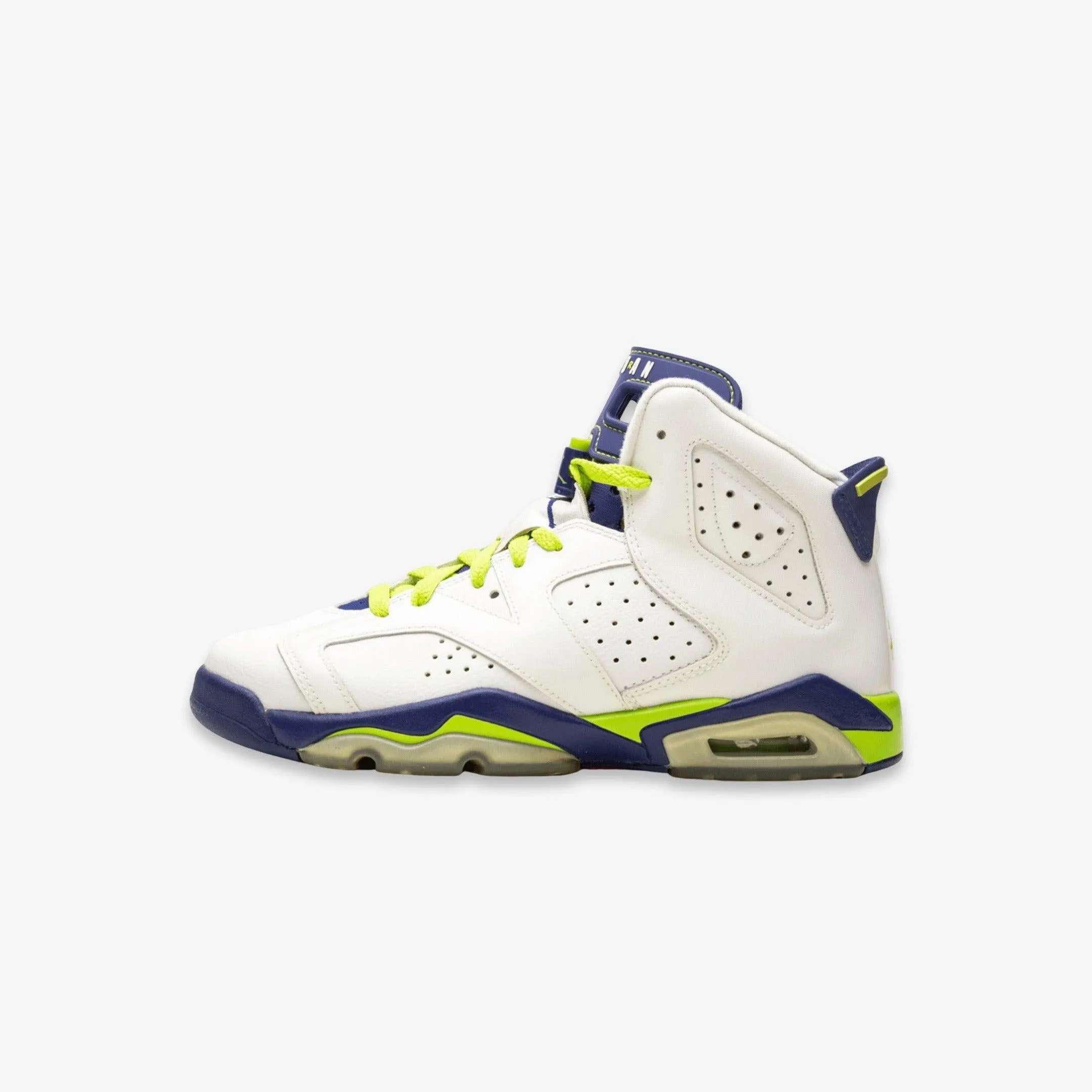Reliable Traction (GS) Air Jordan 6 Retro 'Seahawks' (2014) 543390-108