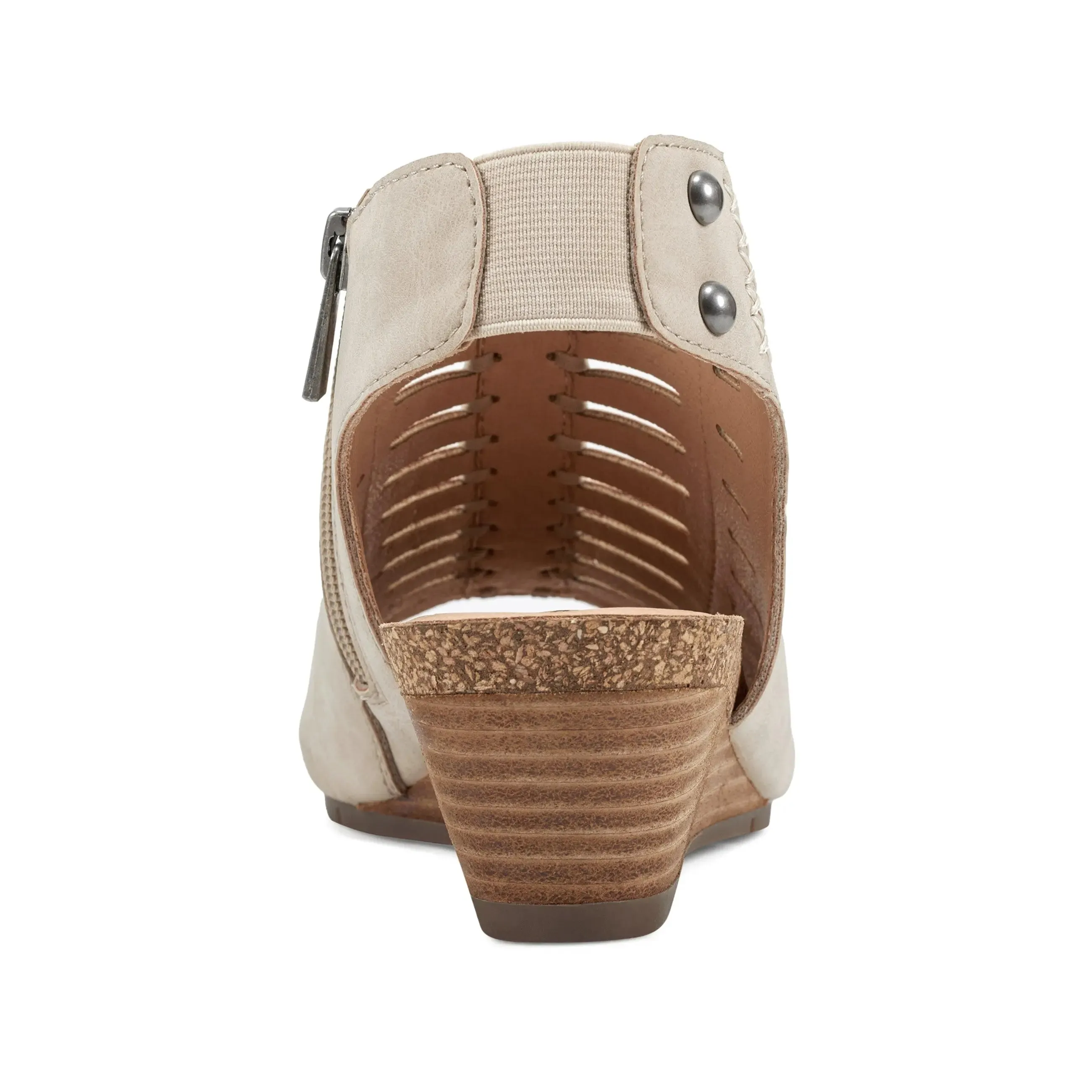 Hana Round Toe Laser Cut Dress Sandals Summer Ready Shoes