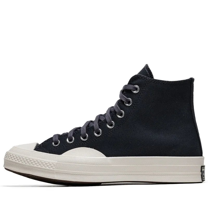 Ergonomic Cold Weather Converse Chuck 70 Textured - Plum Cove/Black