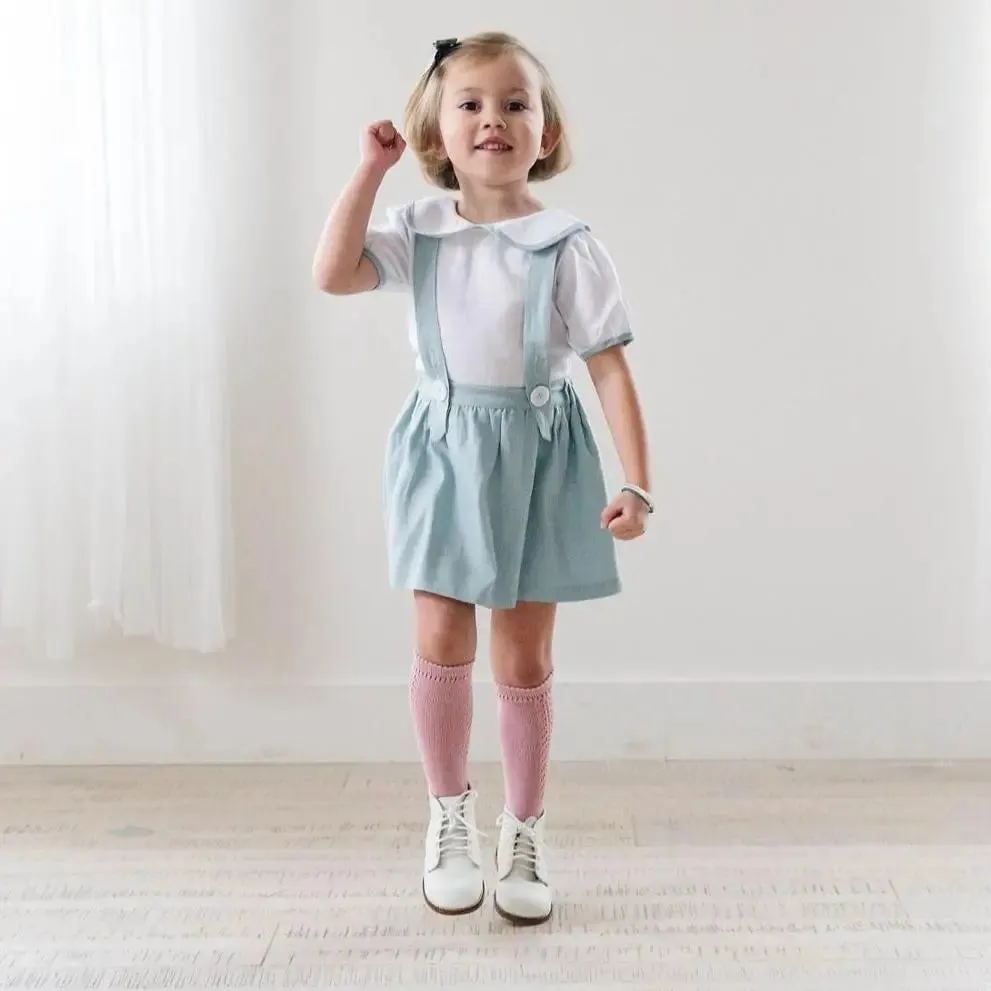 Henry First Walker - White (Leather Sole) All Day Weekend Warriors