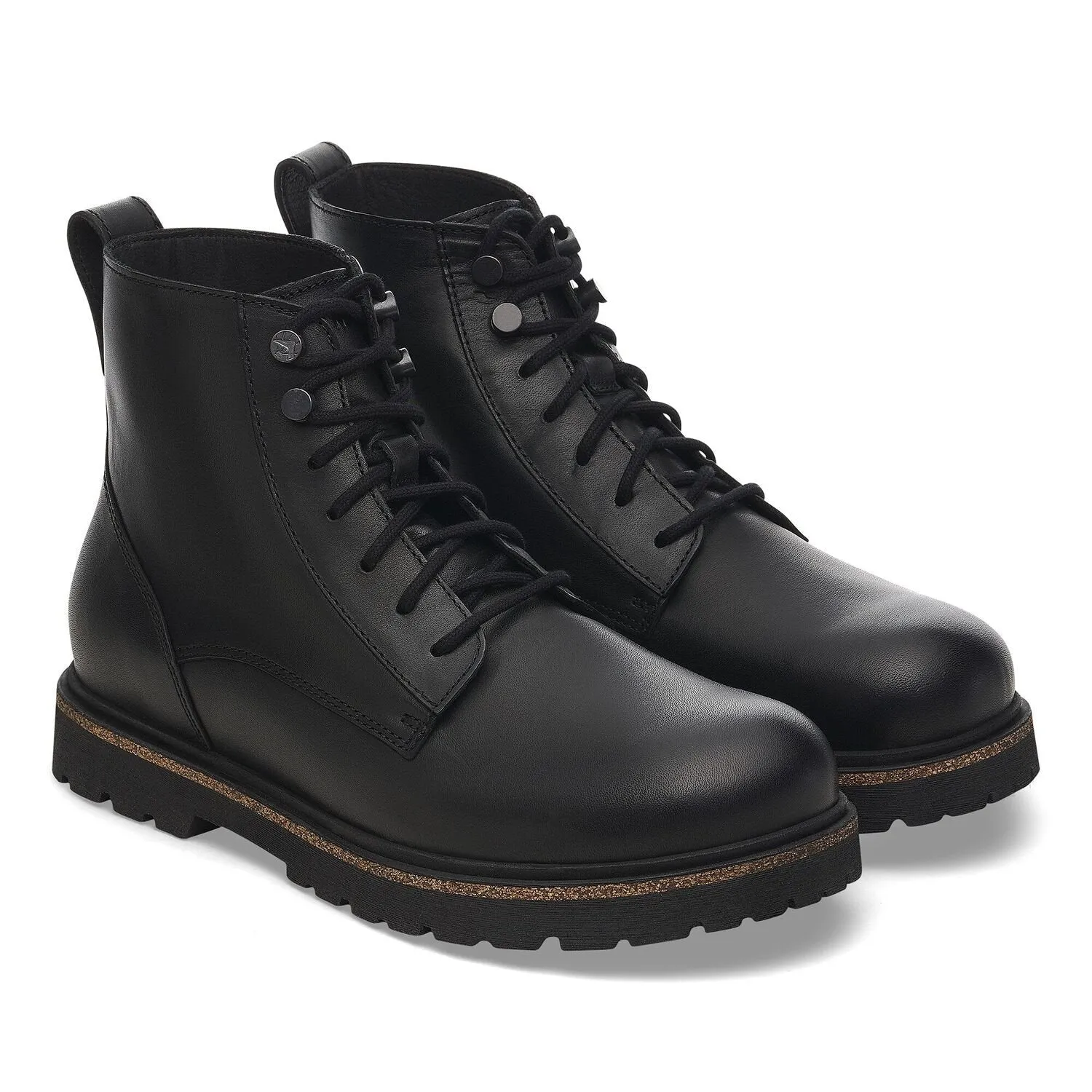Textured Fit Highwood Lace Mid | Men | Leather | Black