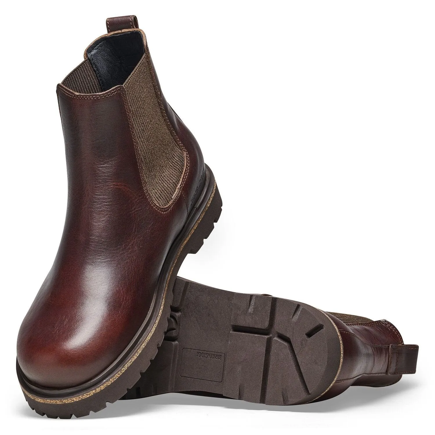 synthetic material Highwood Slip On | Men | Leather | Chocolate