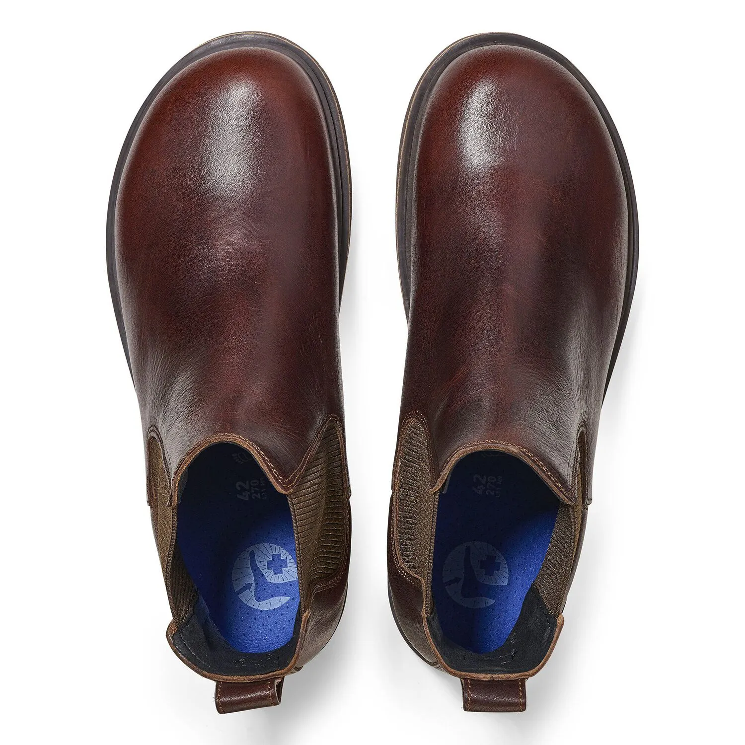 Highwood Slip On | Men | Leather | Chocolate Evening Look All Season Wear