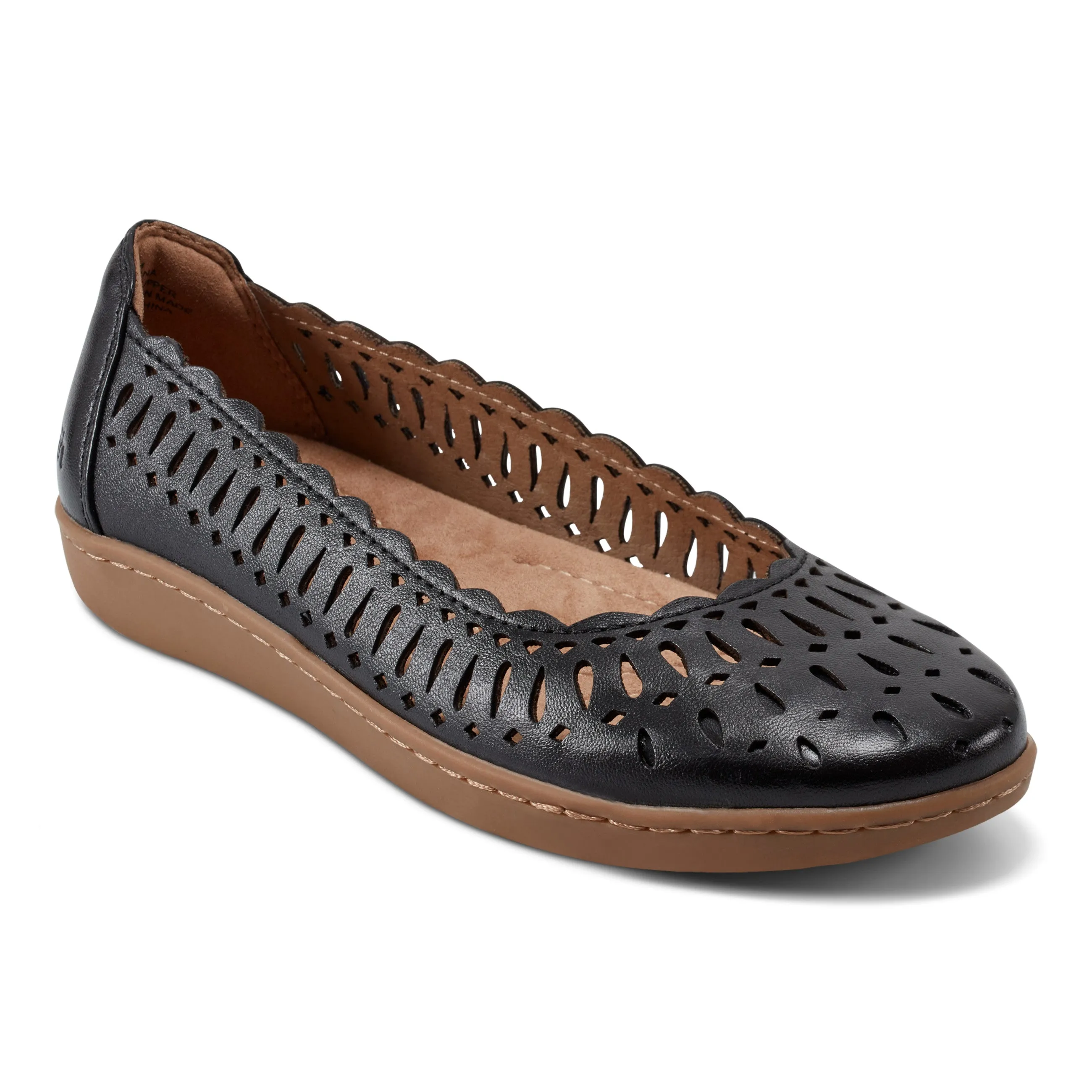 Luna Round Toe Casual Slip-on Ballet Flats city trip