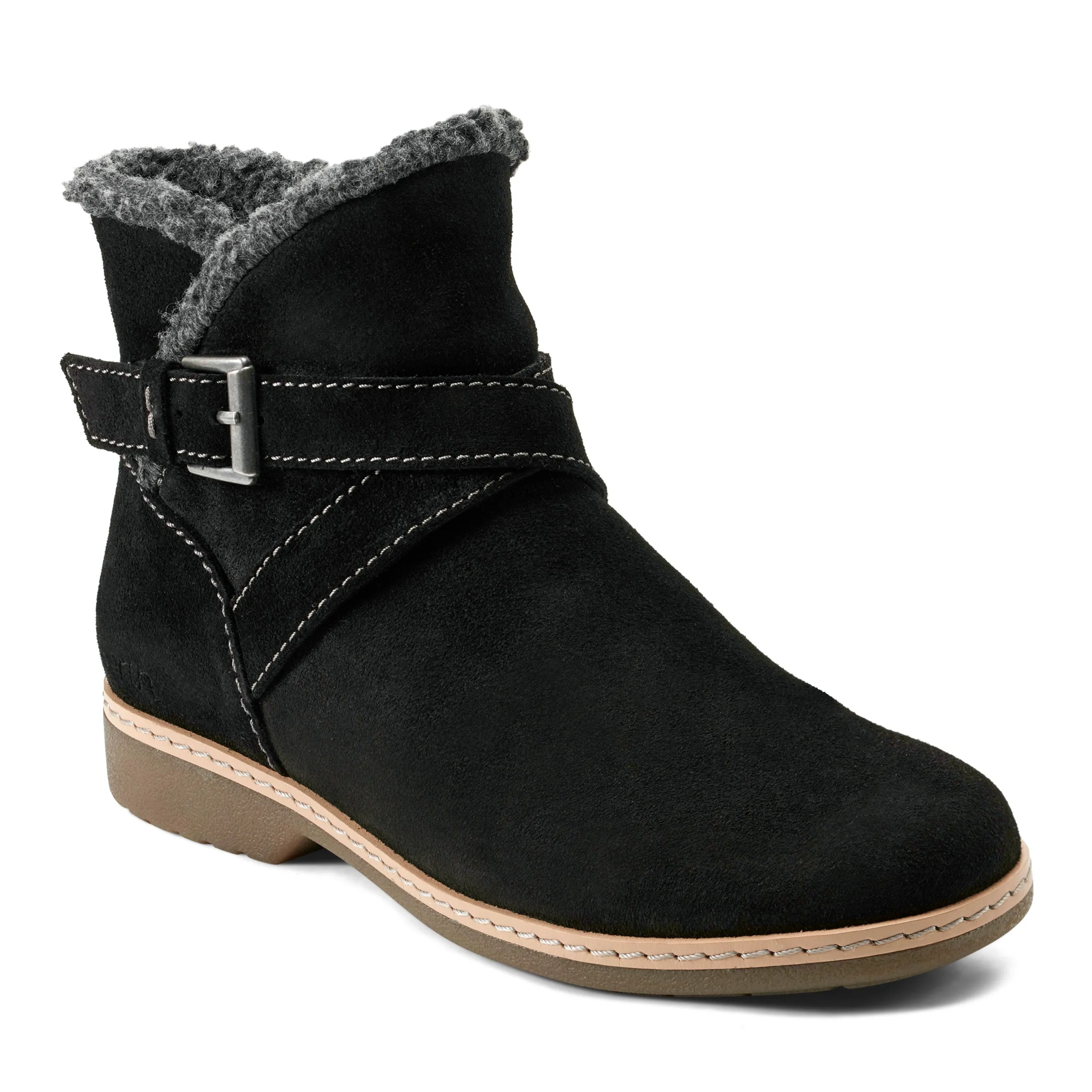 Comfortable Design Feather Light River Crossing Hutton Water Repellent Round Toe Casual Booties