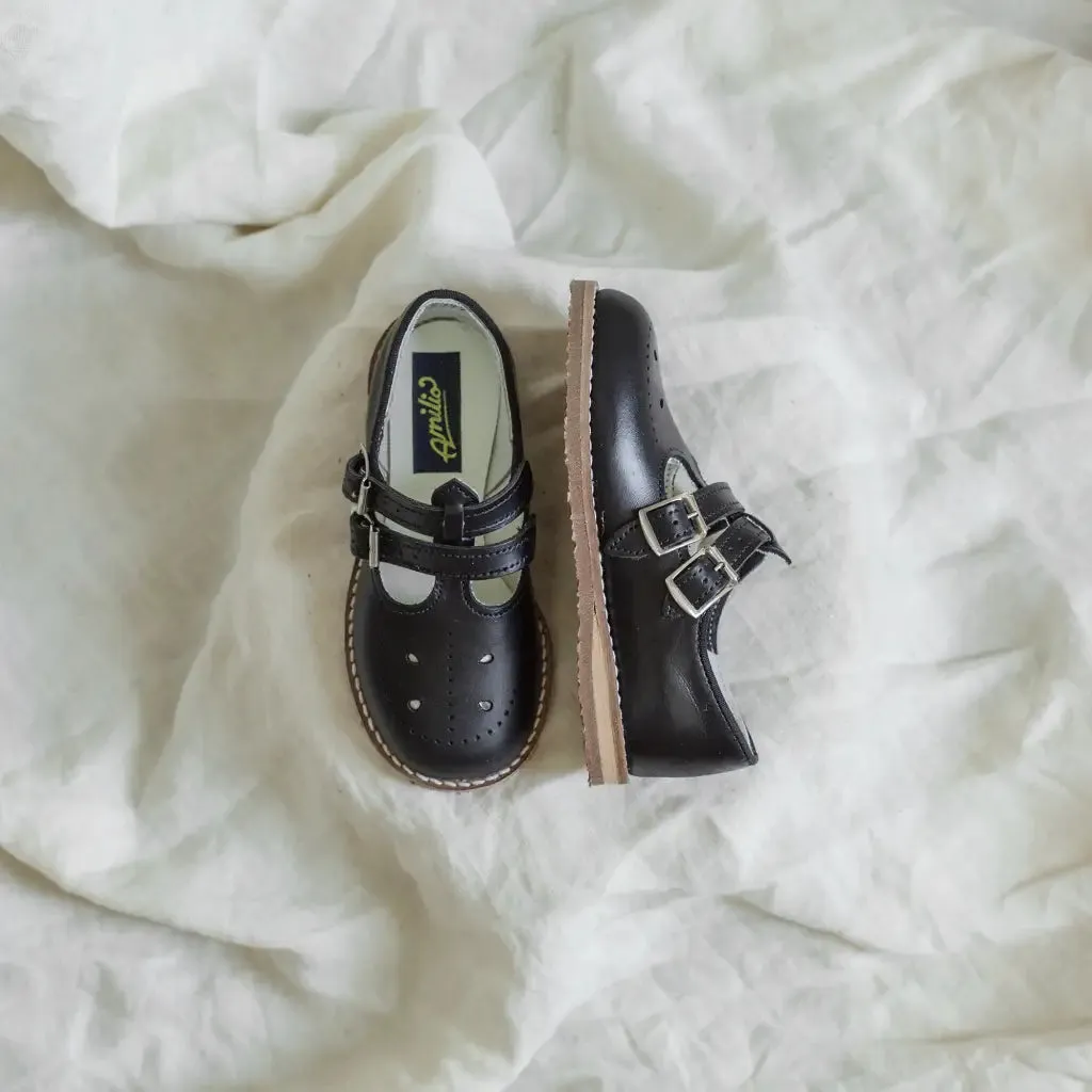 Star Edge Anytime Go Claire T-Strap - Black