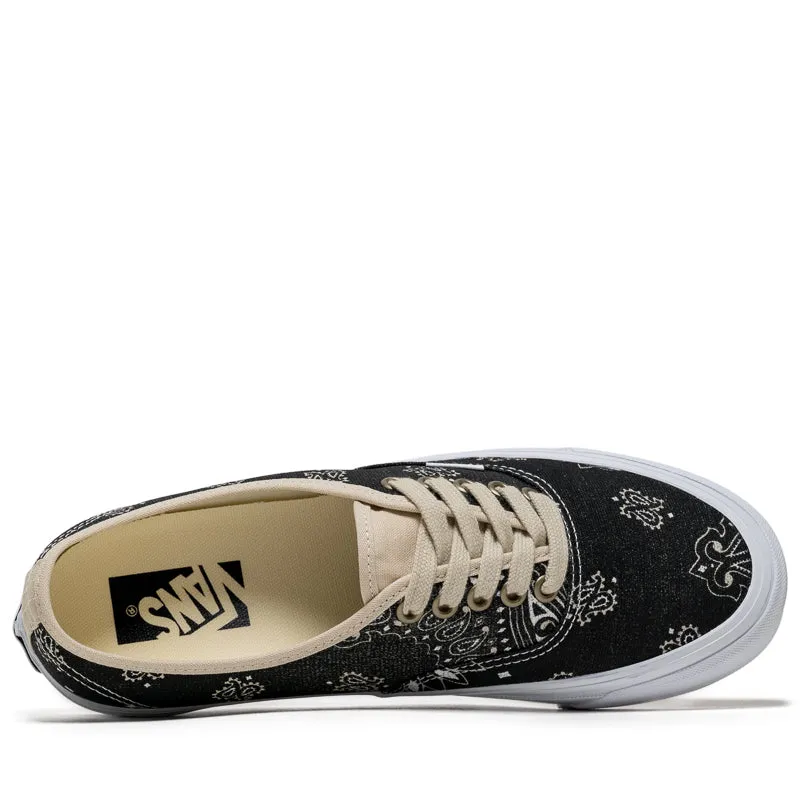 Vans LX Authentic 44 - Faded Paisley Black Comfort Midsole Quick Dash
