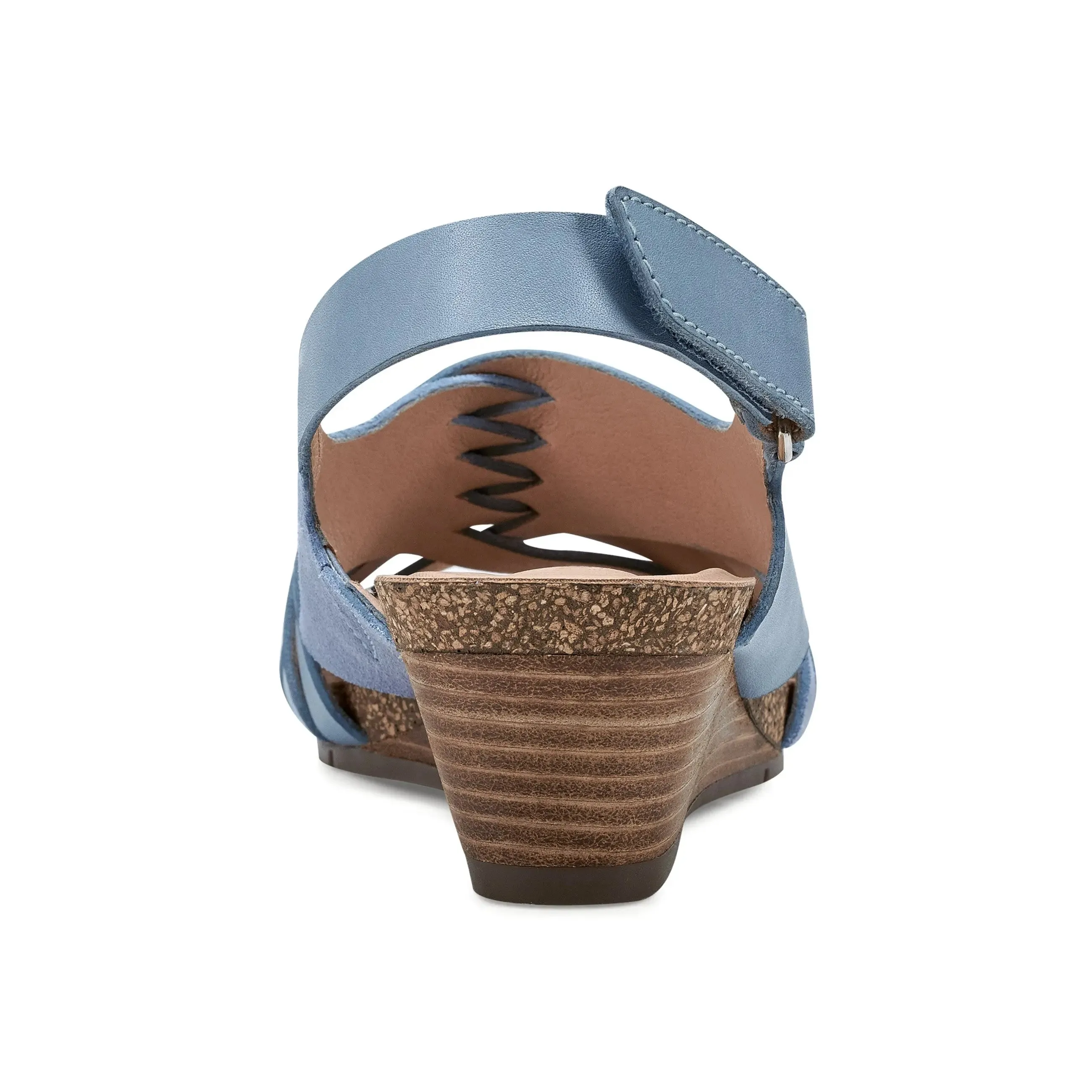 Slide Ease day trip Hartie Round Toe Stacked Heel Dress Sandals