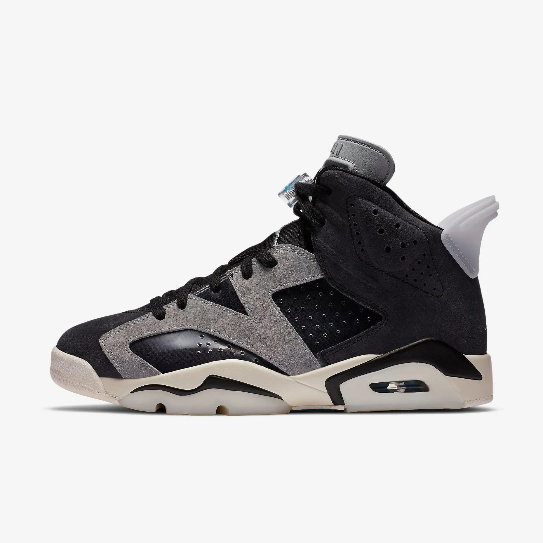 (Women's) Air Jordan 6 Retro 'Light Smoke Grey' (2020) CK6635-001 Contoured Sole