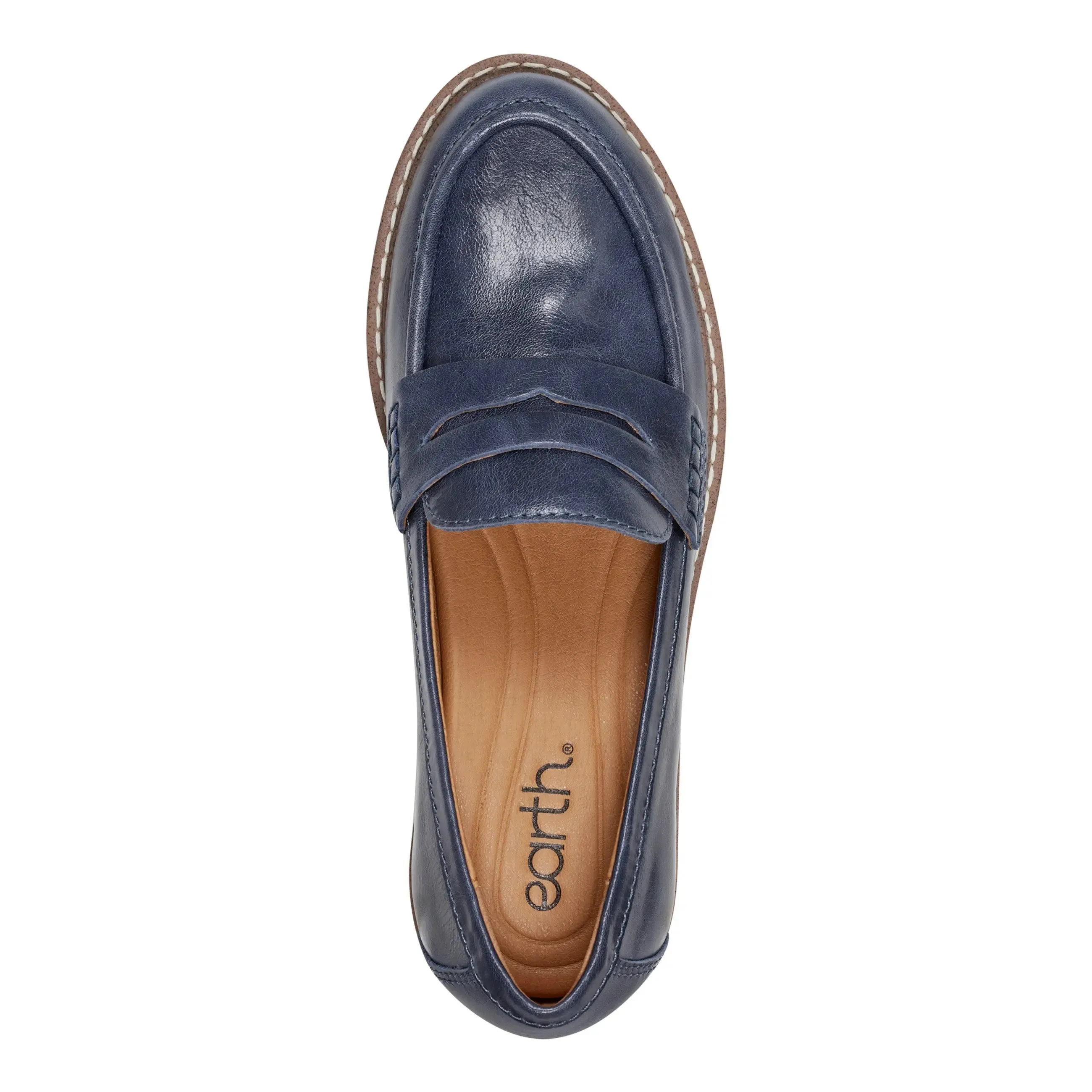 Flexible Sole Skin Hug Javas Round Toe Casual Slip-on Loafers