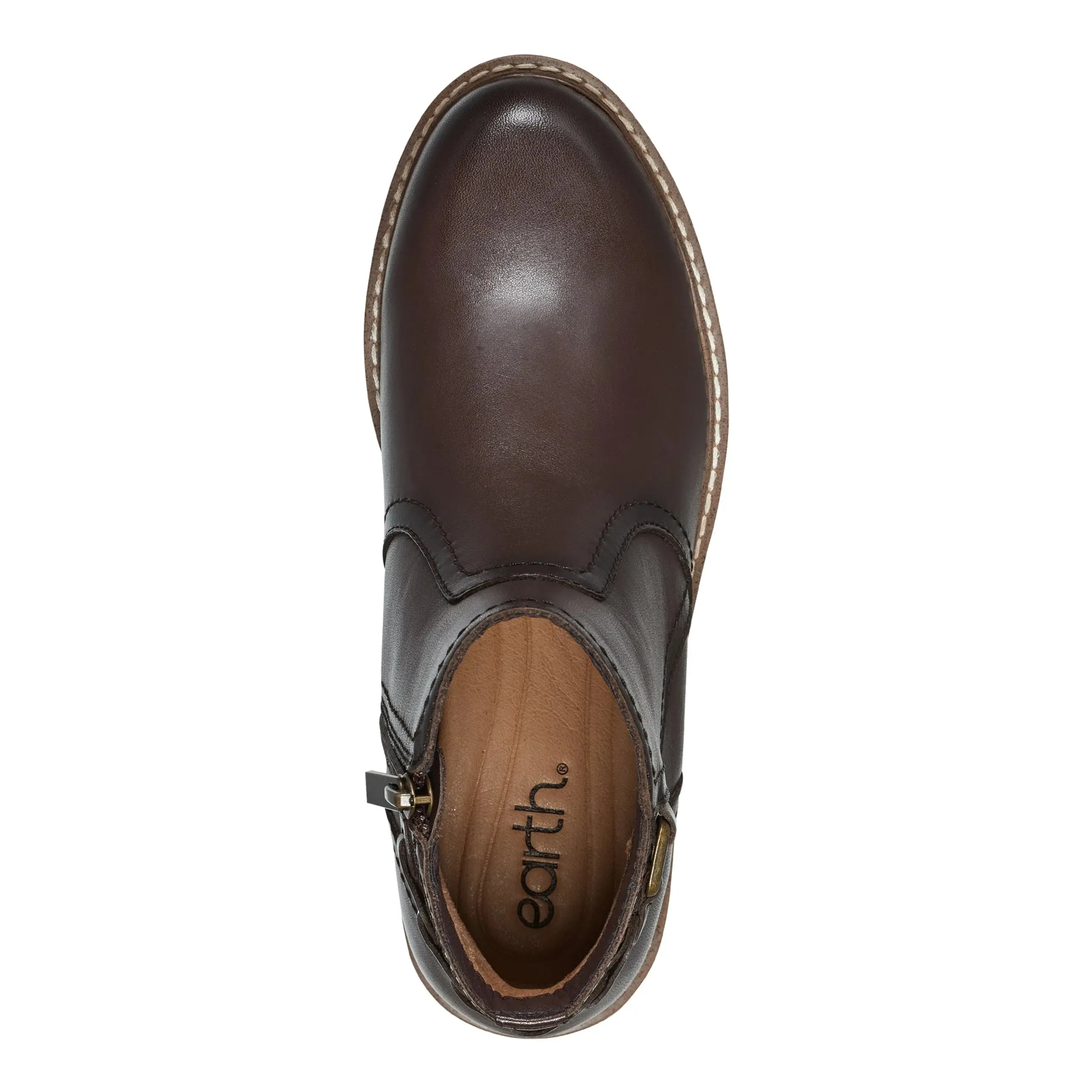 Jenna Round Toe Casual Booties Shock-absorbing