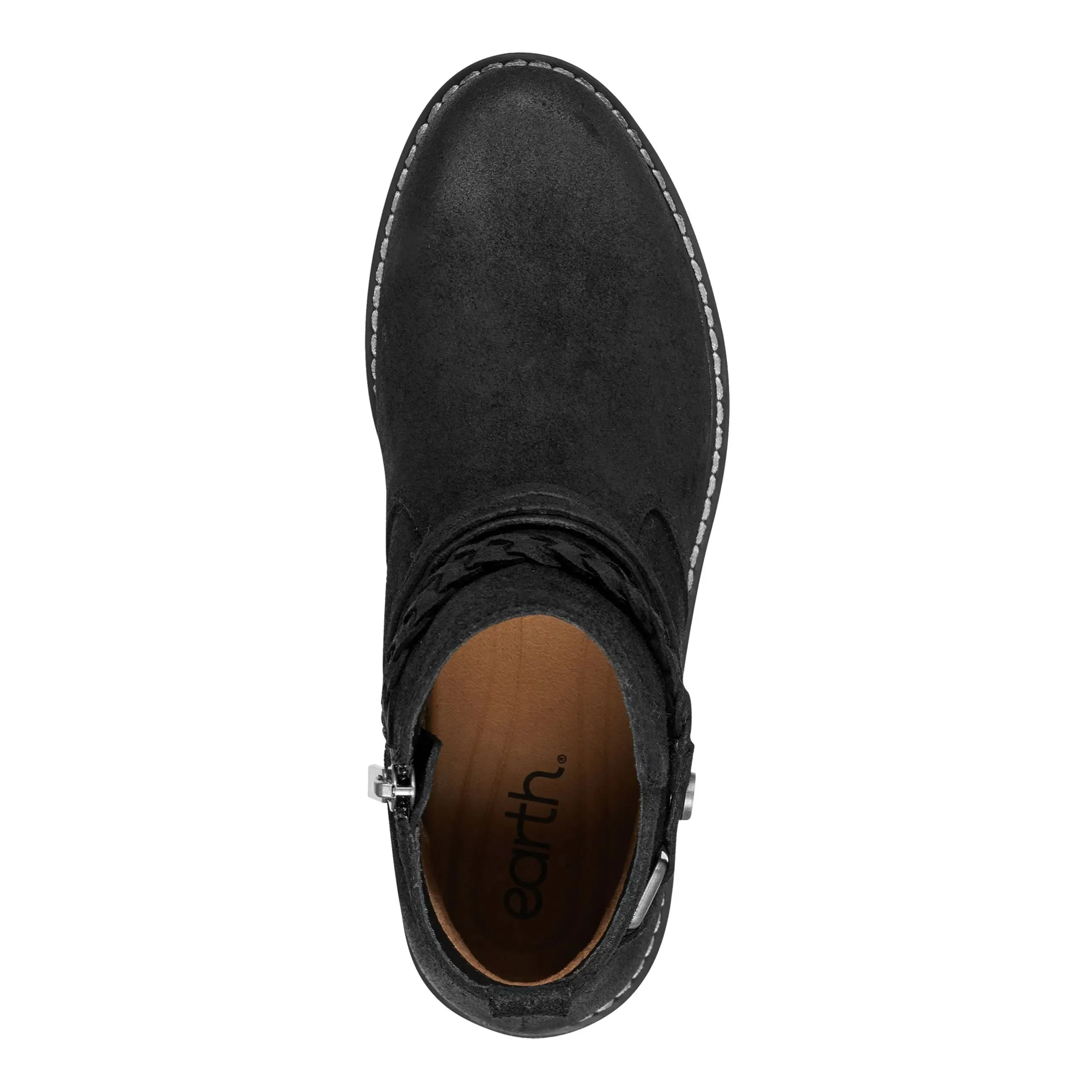 Jeno Round Toe Casual Booties Arctic Cool Casual Outfit