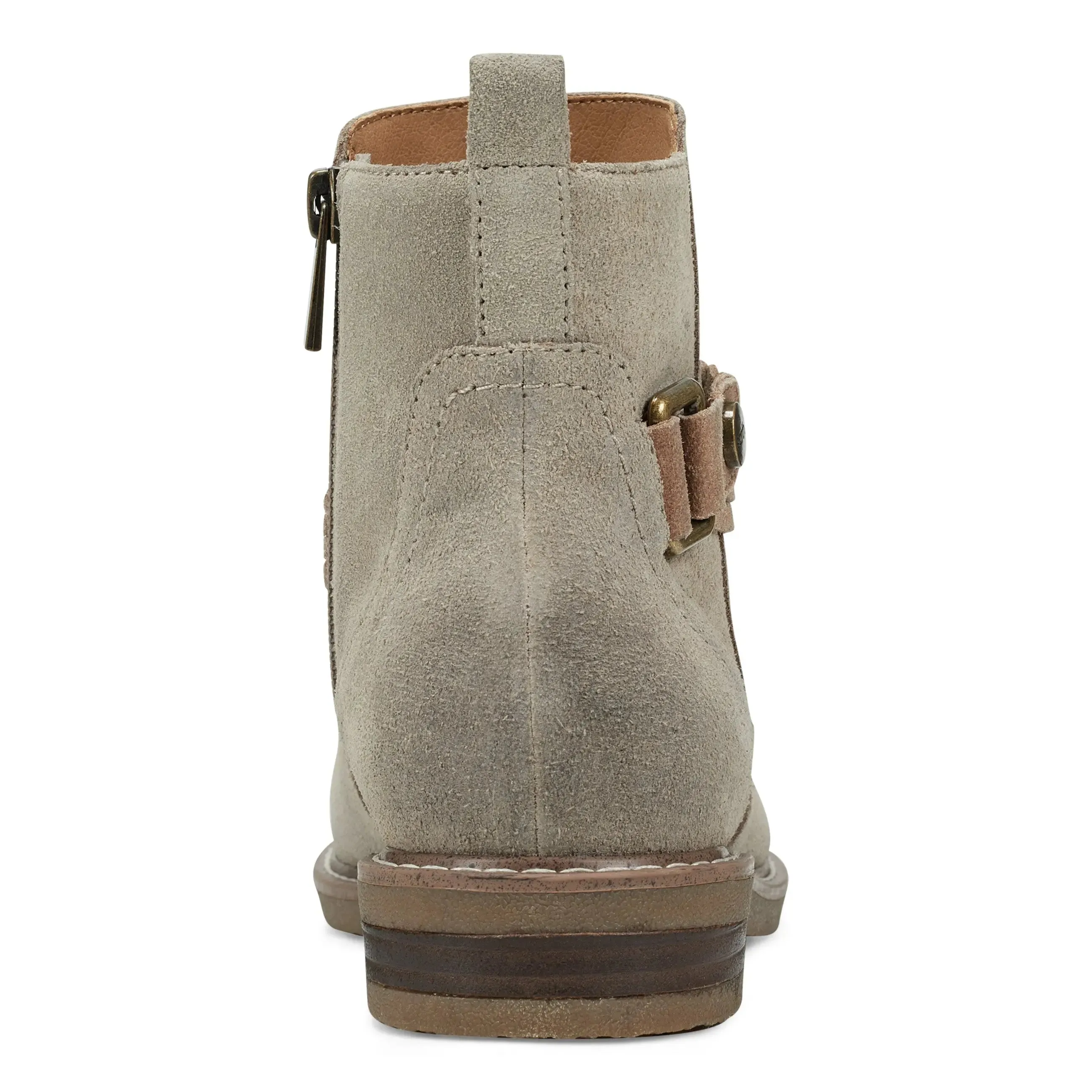 Subtle Finish Casual Adventure Jeno Round Toe Casual Booties