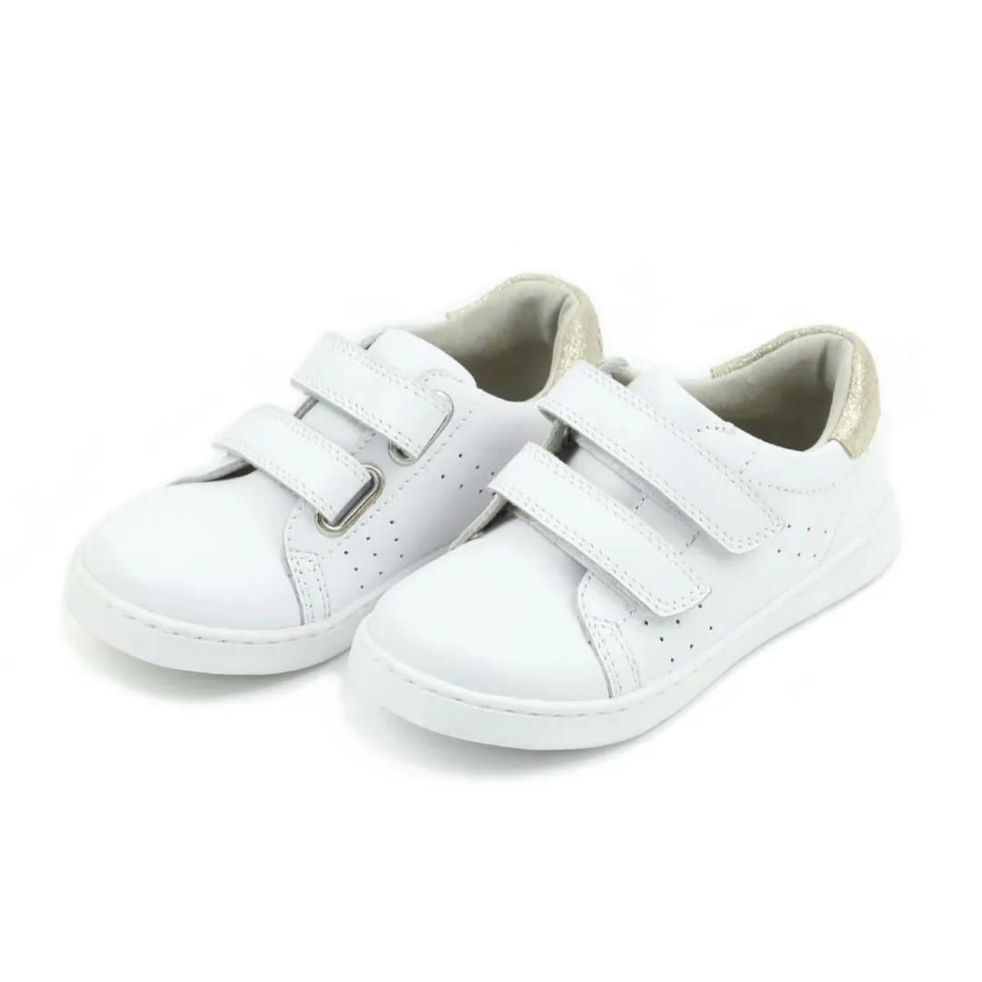 Kenzie Double Velcro Sneaker (Toddler/Little Kid) Stretchable Material Classic kids' looks