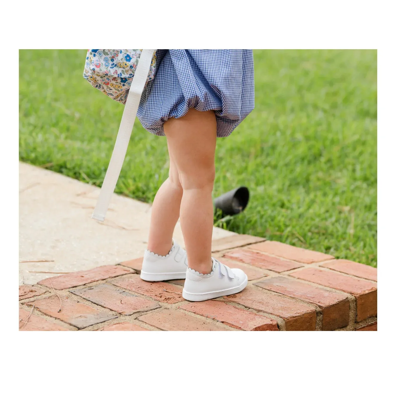 foam sole running with a running belt KIDS' CAROLINE SNEAKER