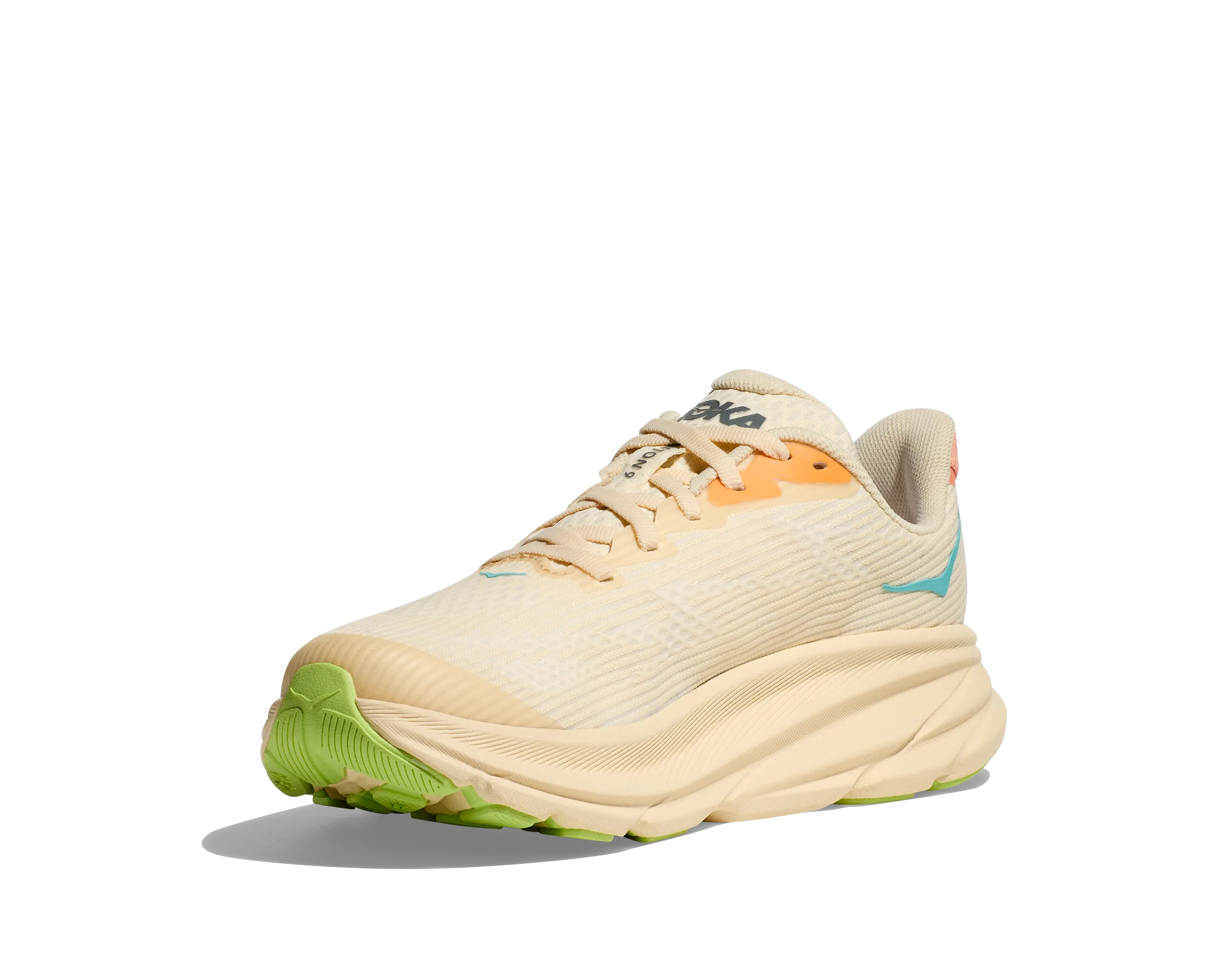 traction - control - technology shoes Leather Kids' Clifton 9