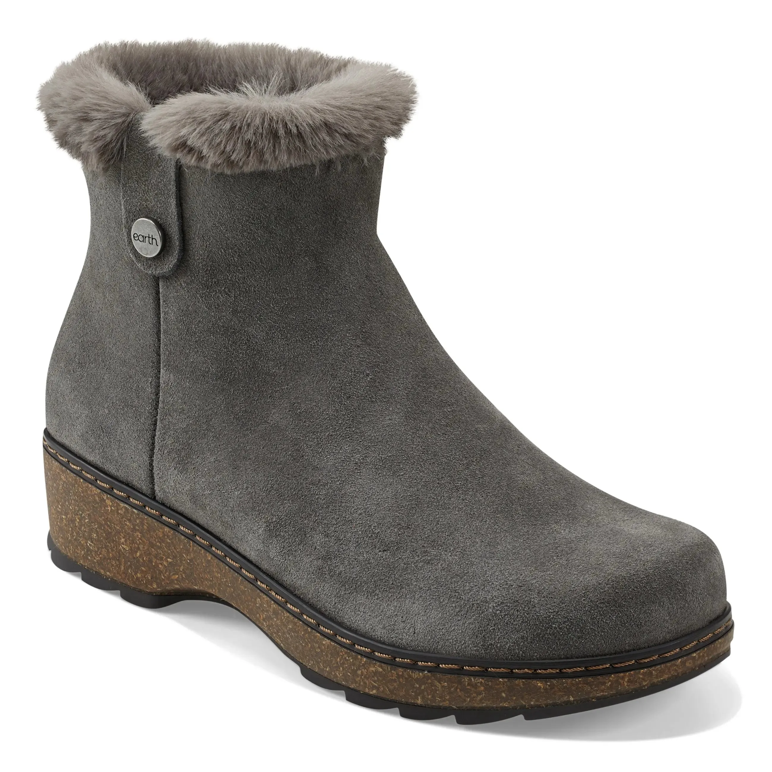 Thermal Core Functional Minimalist Slip-Resistant Sole Kim Cold Weather Round Toe Casual Booties