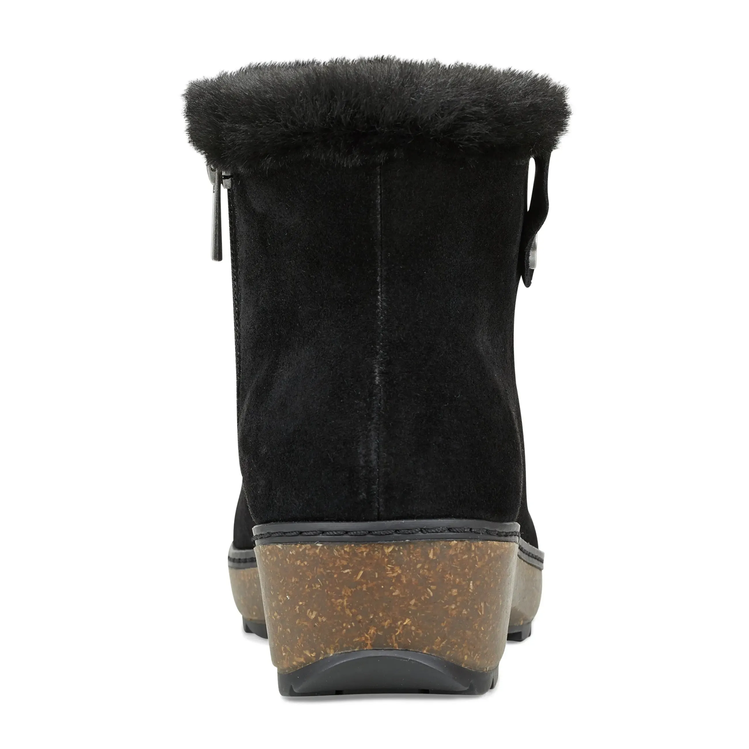 Kim Cold Weather Round Toe Casual Booties Rugged Built Work Commute