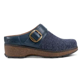 Kulla Slip-on Round Toe Casual Clogs Flower Walk