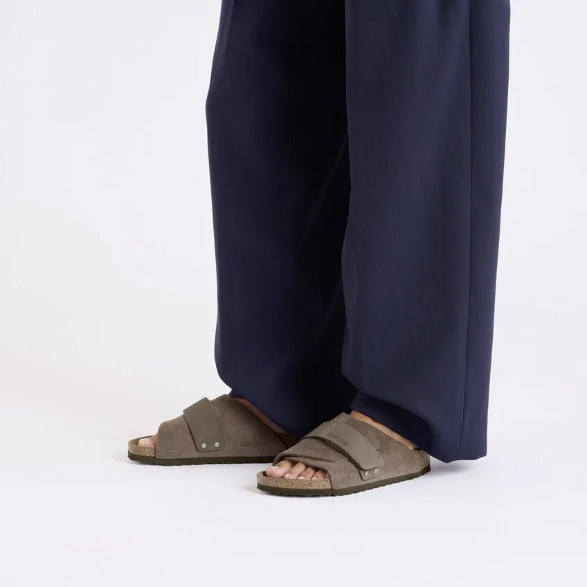 Fashion Slides Slip On Kyoto | Suede | Concrete Gray