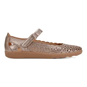 Autumn Soft Lady Perforated Slip-On Ballet Flat