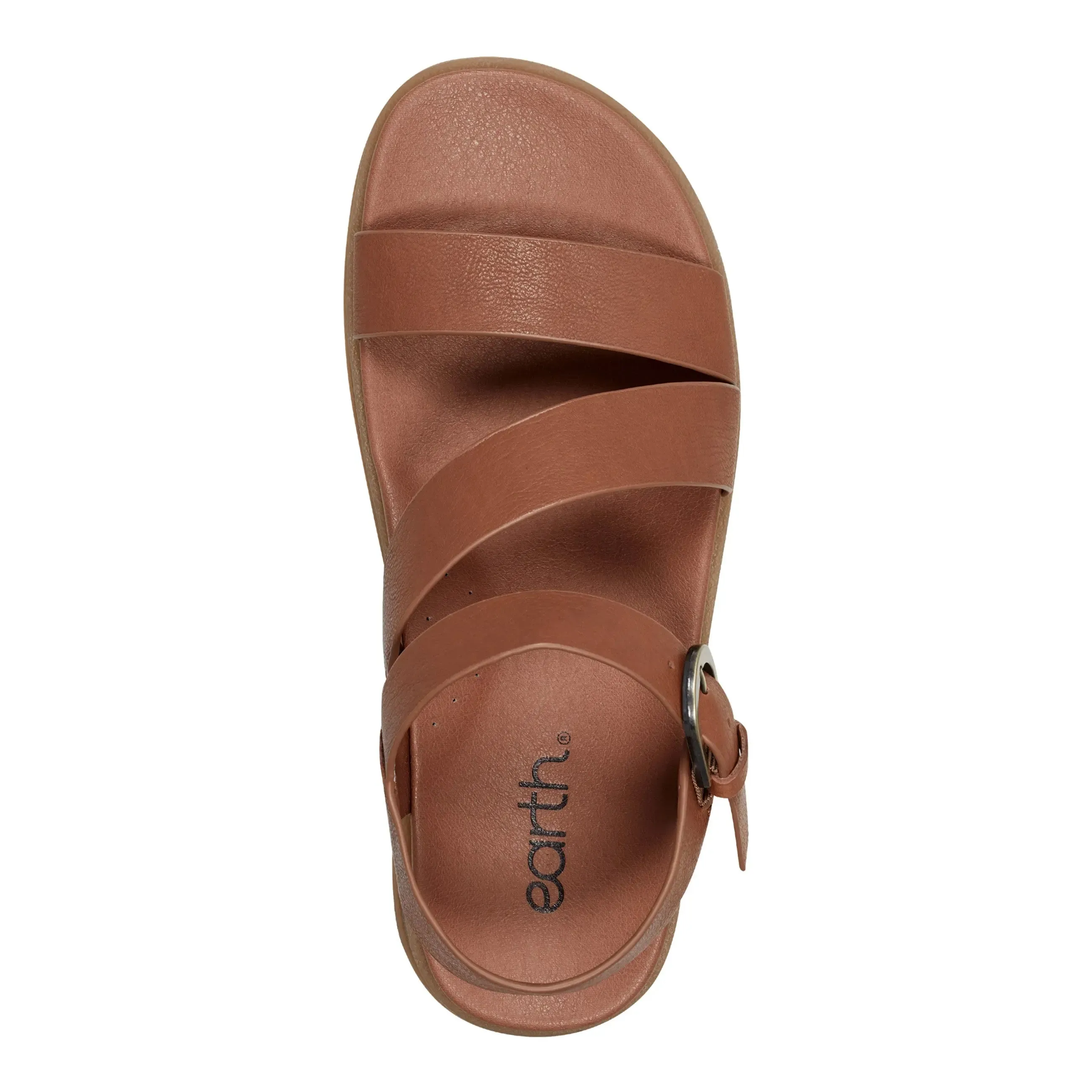 Party Pop Lainey Casual Strappy Round Toe Flat Sandals