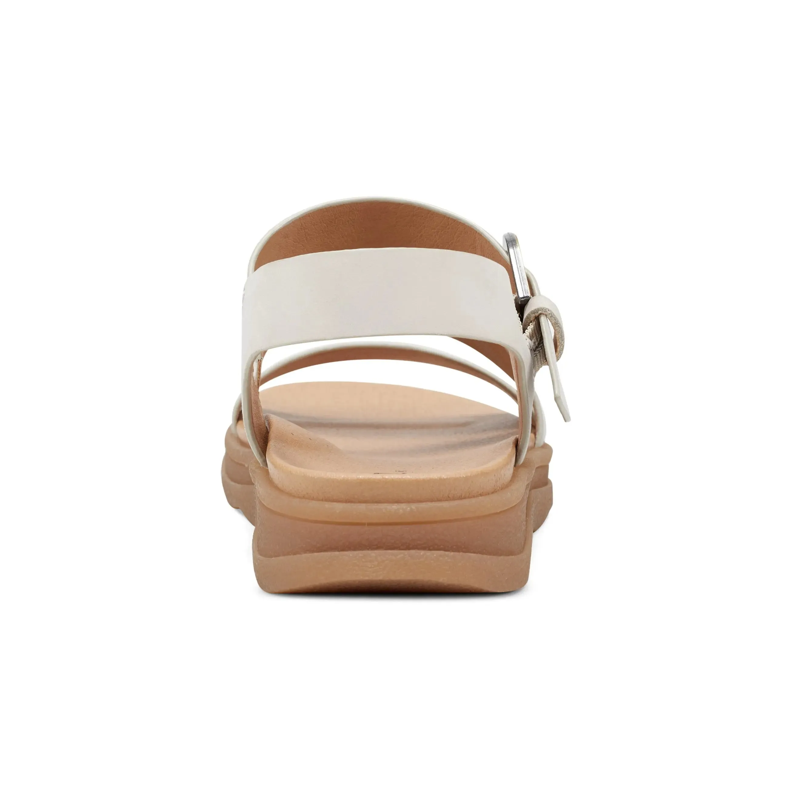 Instant Comfort Lainey Casual Strappy Round Toe Flat Sandals