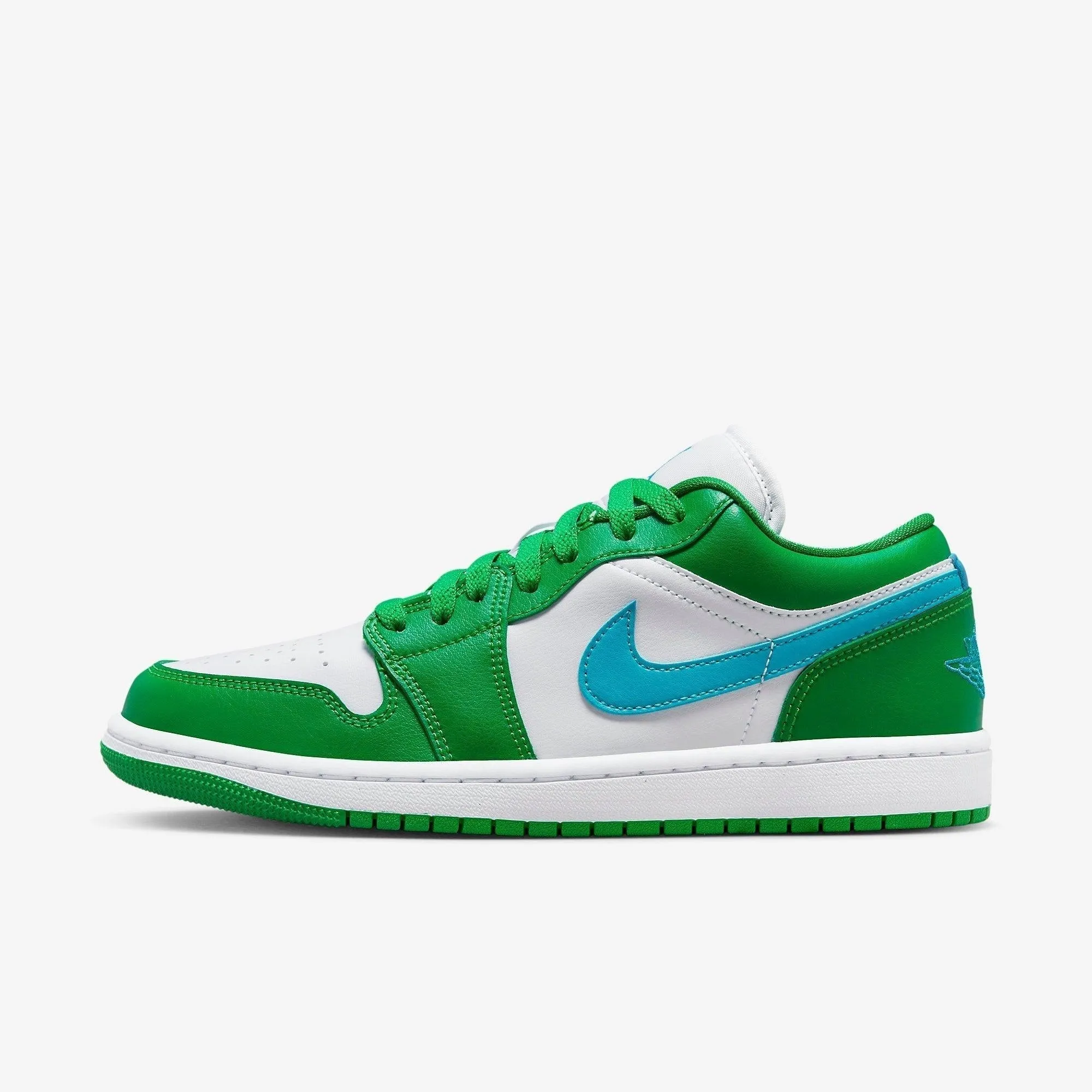 (Women's) Air Jordan 1 Low 'Lucky Green' (2023) DC0774-304 Flexible Rubber Sole EVA sole