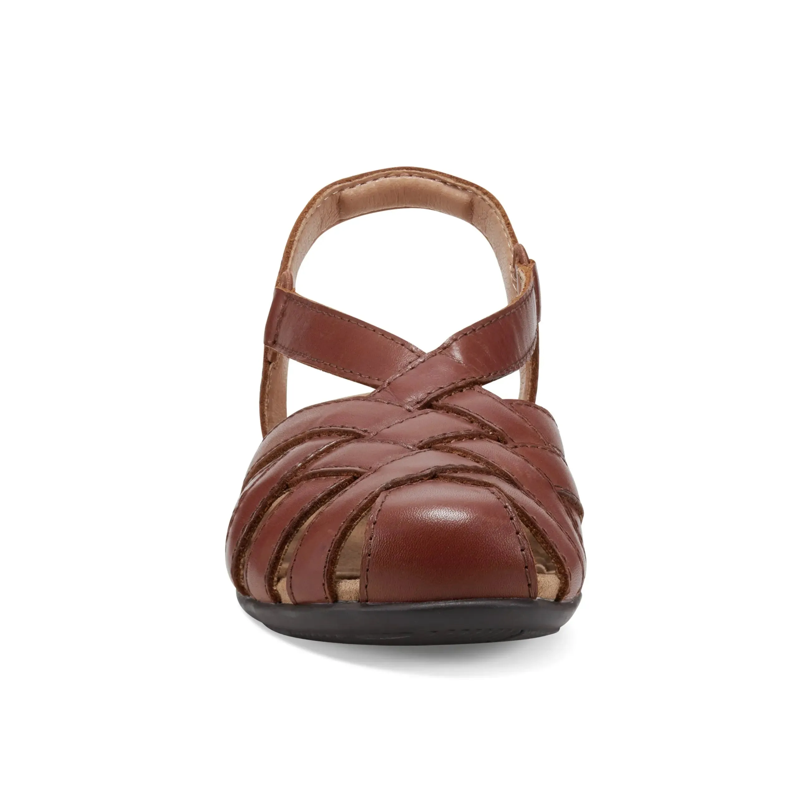 Neat Step Berri Woven Casual Round Toe Slip-on Sandals