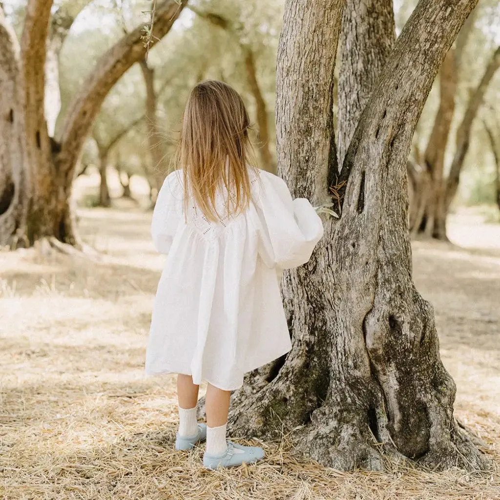 Flora T-Strap - Pale Blue Family Fit Durable Construction