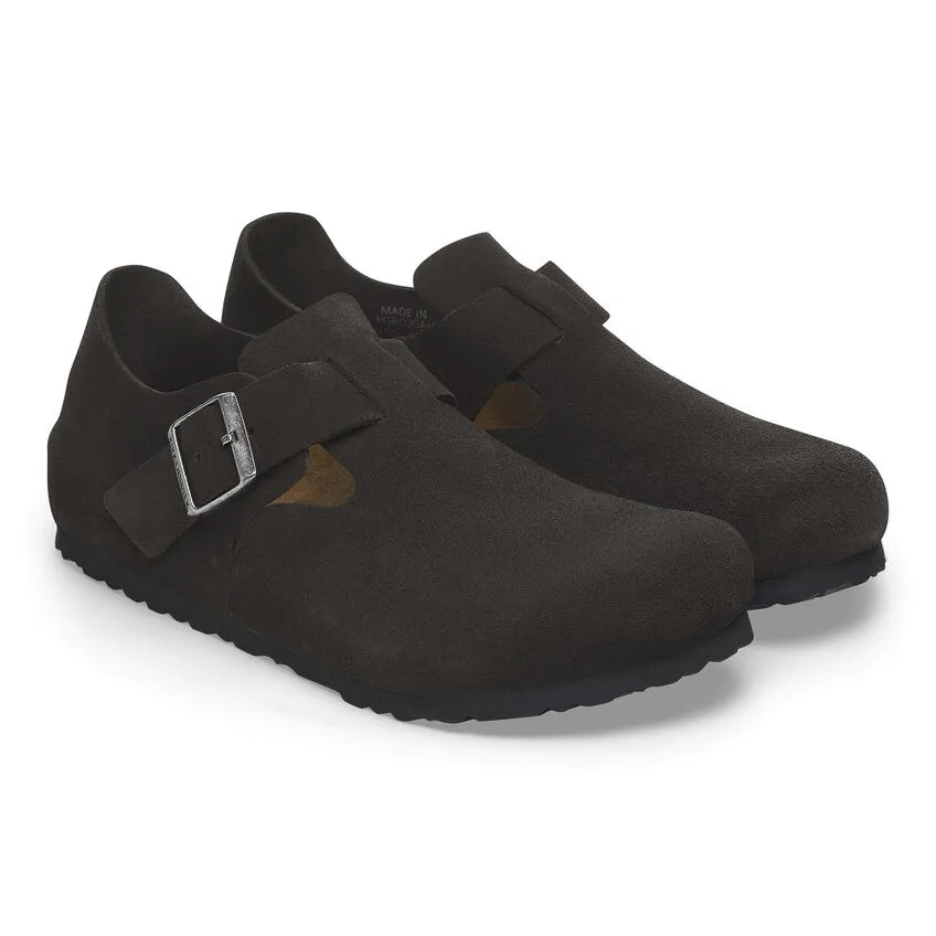 Weather Proof Shock Absorbing London | Suede | Black