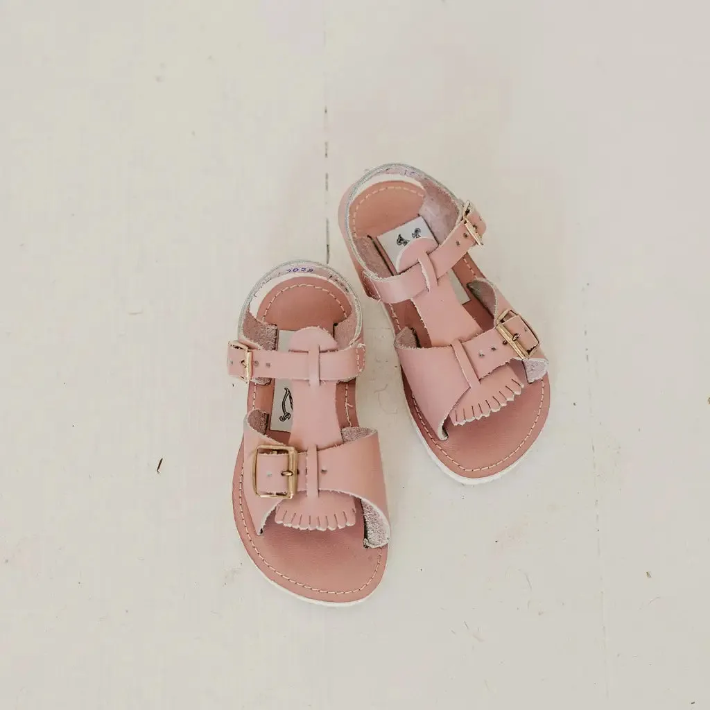 Platform Sole Stevie Sandal - Blush Pink