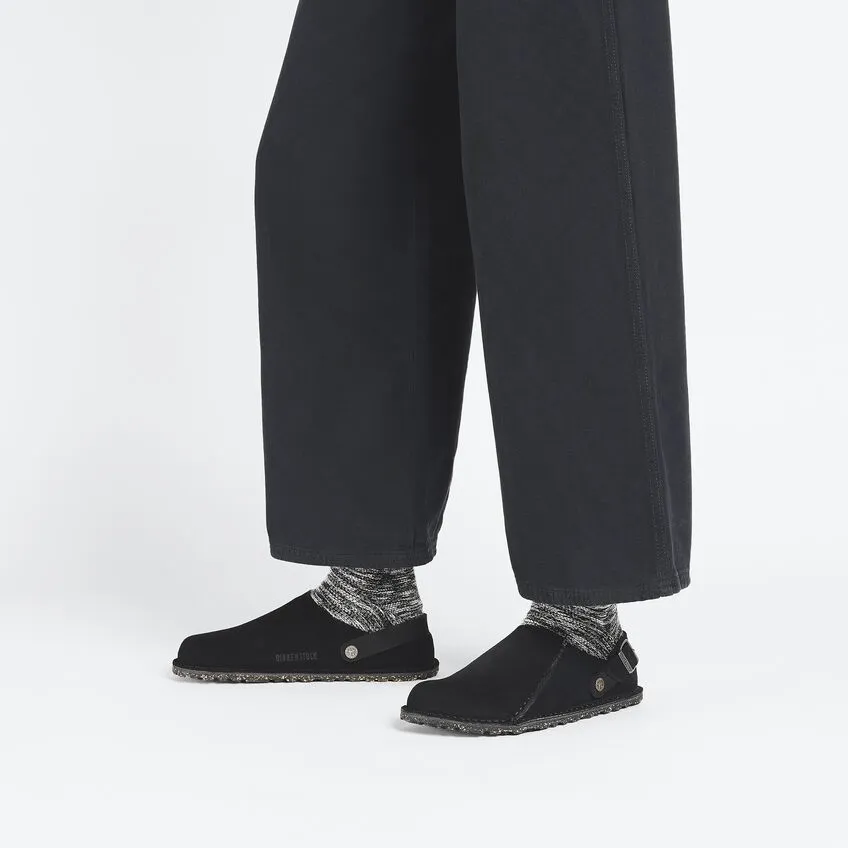 Lutry | Suede | Black Sleek Shape foldable