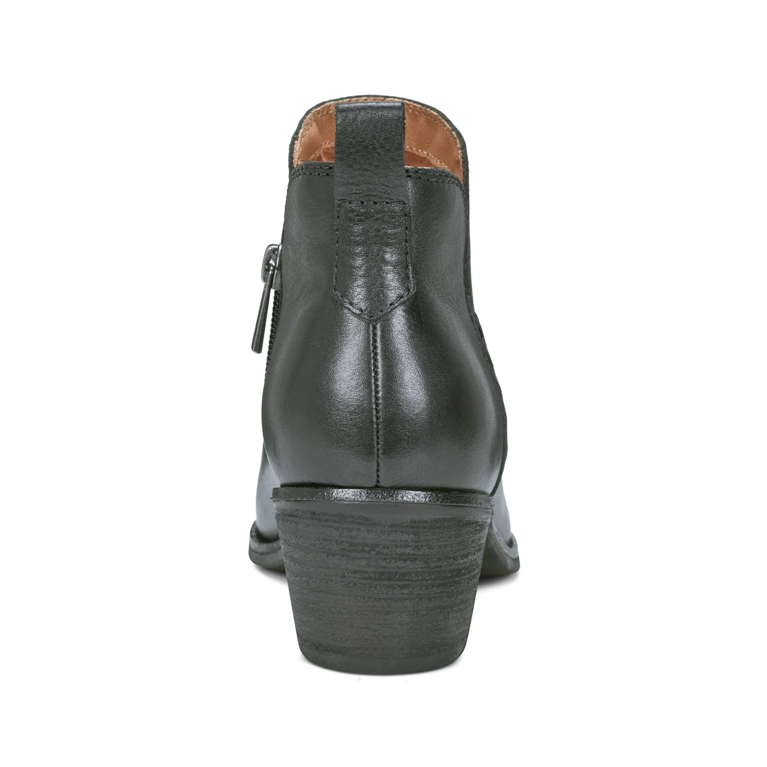 Neutral Style Marisole Block Heel Slip-on Casual Booties