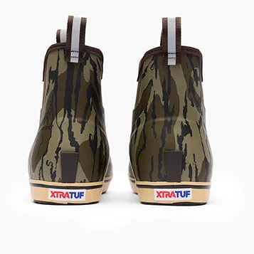 Men's 6" Mossy Oak? Bottomland Ankle Deck Boot Casual Footwear