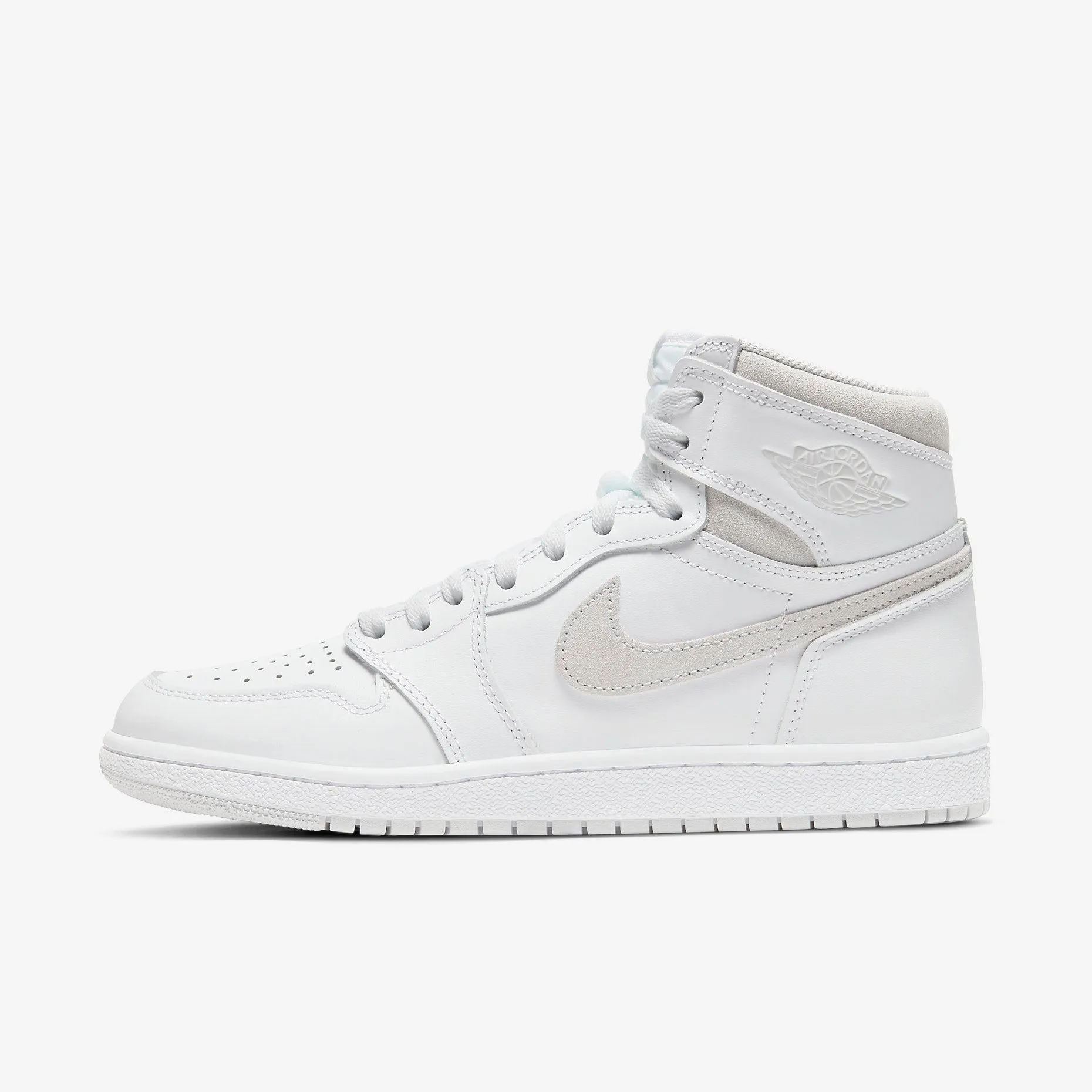 (Men's) Air Jordan 1 Retro High OG '85 'Neutral Grey' (2021) BQ4422-100 Heel Pad Flexible Insole