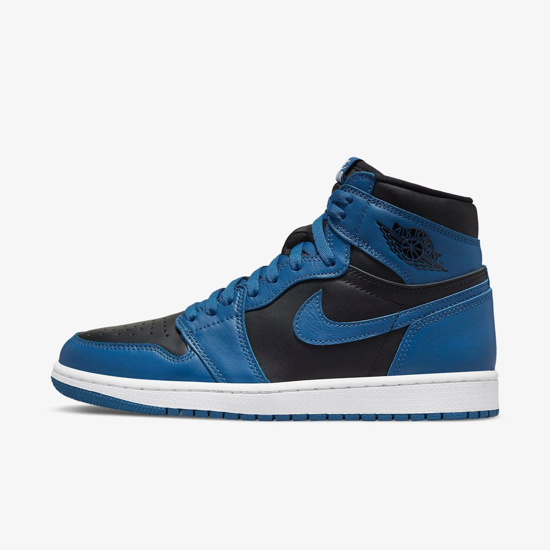 (Men's) Air Jordan 1 Retro High OG 'Dark Marina Blue / Black' (2022) 555088-404 Impact Safe
