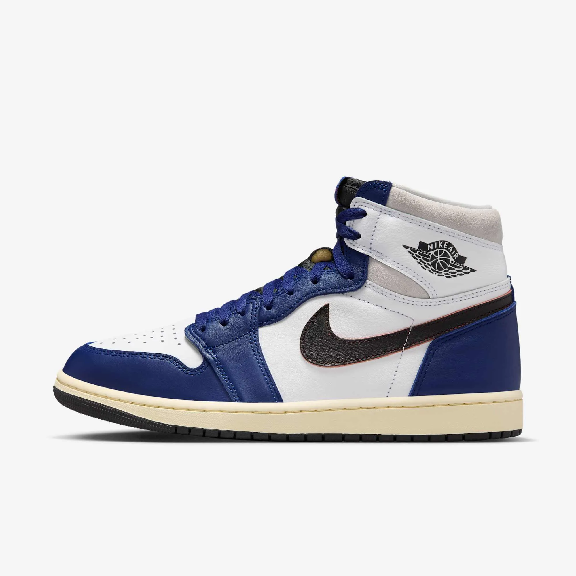 Cooling system (Men's) Air Jordan 1 Retro High OG 'Rare Air / Deep Royal Blue' (2025) DZ5485-100