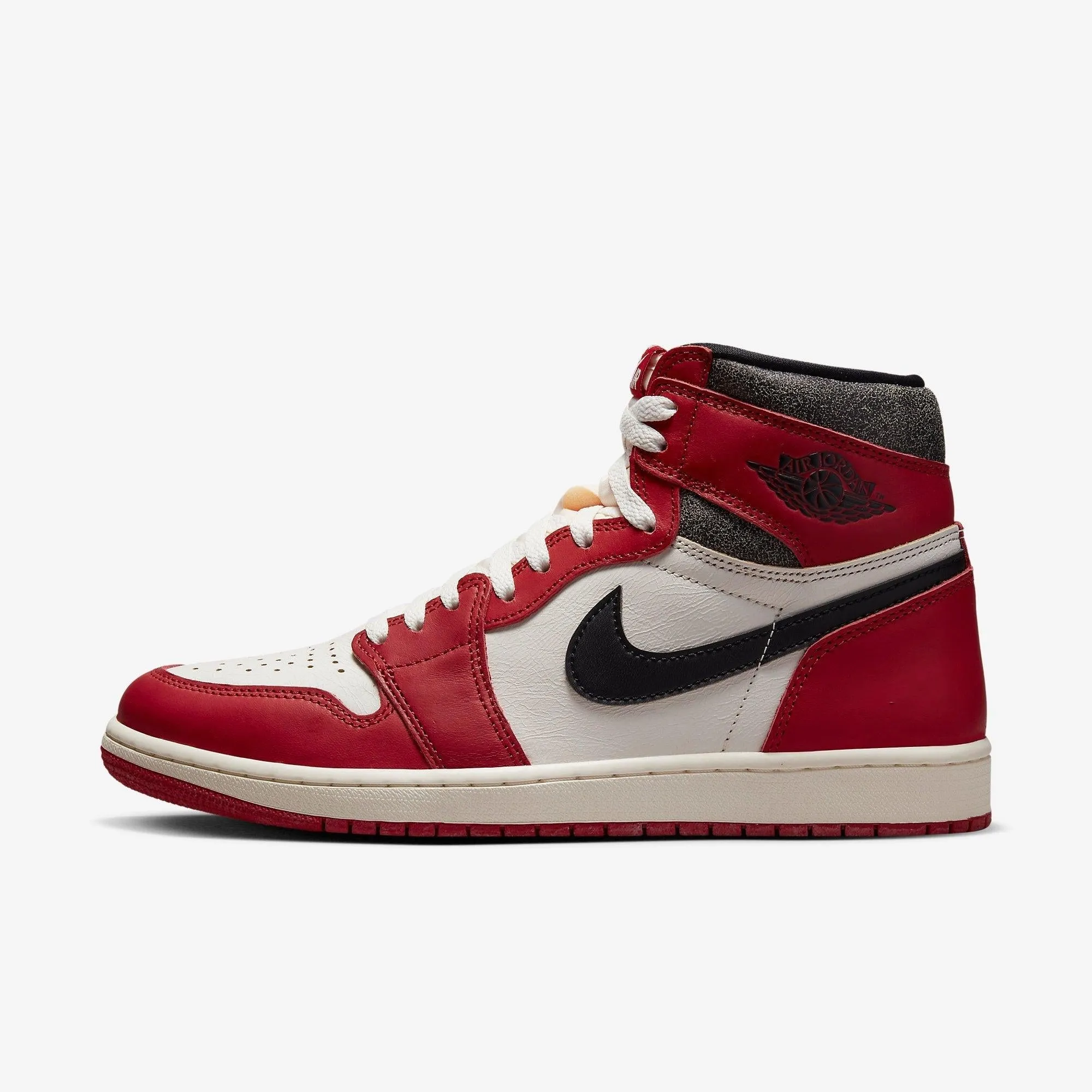 (Men's) Air Jordan 1 Retro High OG 'Reimagined Chicago / Lost and Found' (2022) DZ5485-612 Eco Friendly Construction Shock dispersion