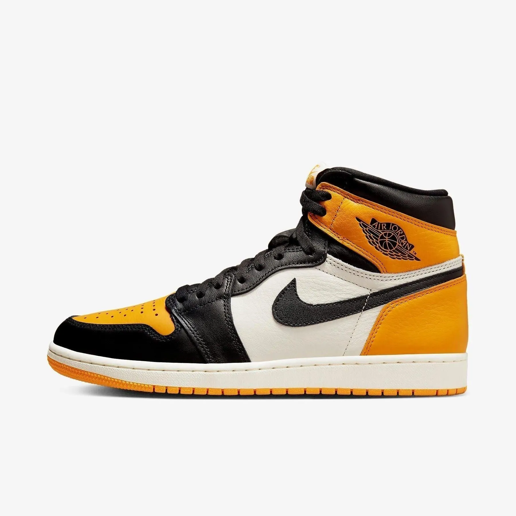 Sustainable Design Sporty Style (Men's) Air Jordan 1 Retro High OG 'Yellow Toe / Taxi' (2022) 555088-711